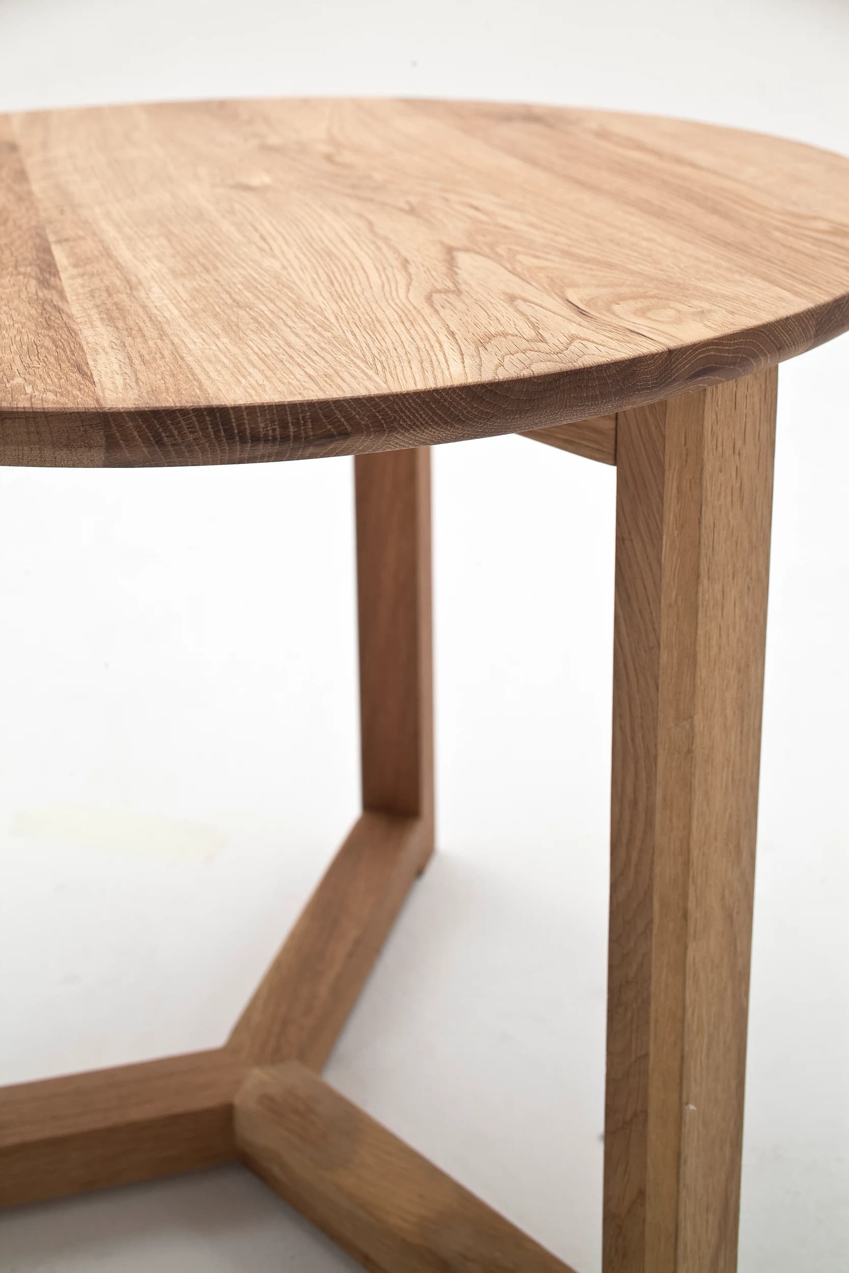 Couchtisch - 3-er Set, Asteiche massiv