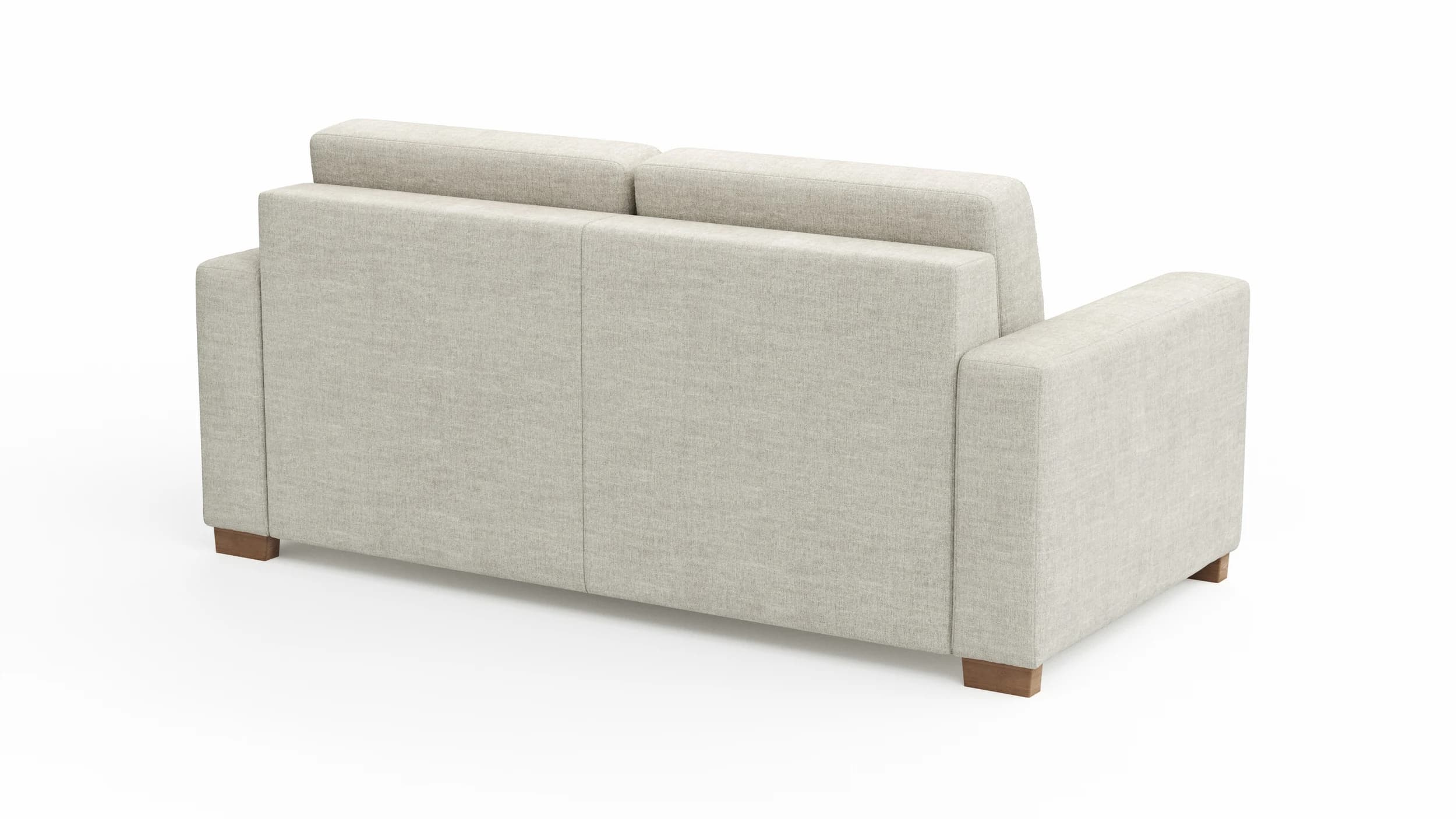 Sofa Lakeville 1 - 2-Sitzer inkl. Schlaffunktion, Stoff, Natur