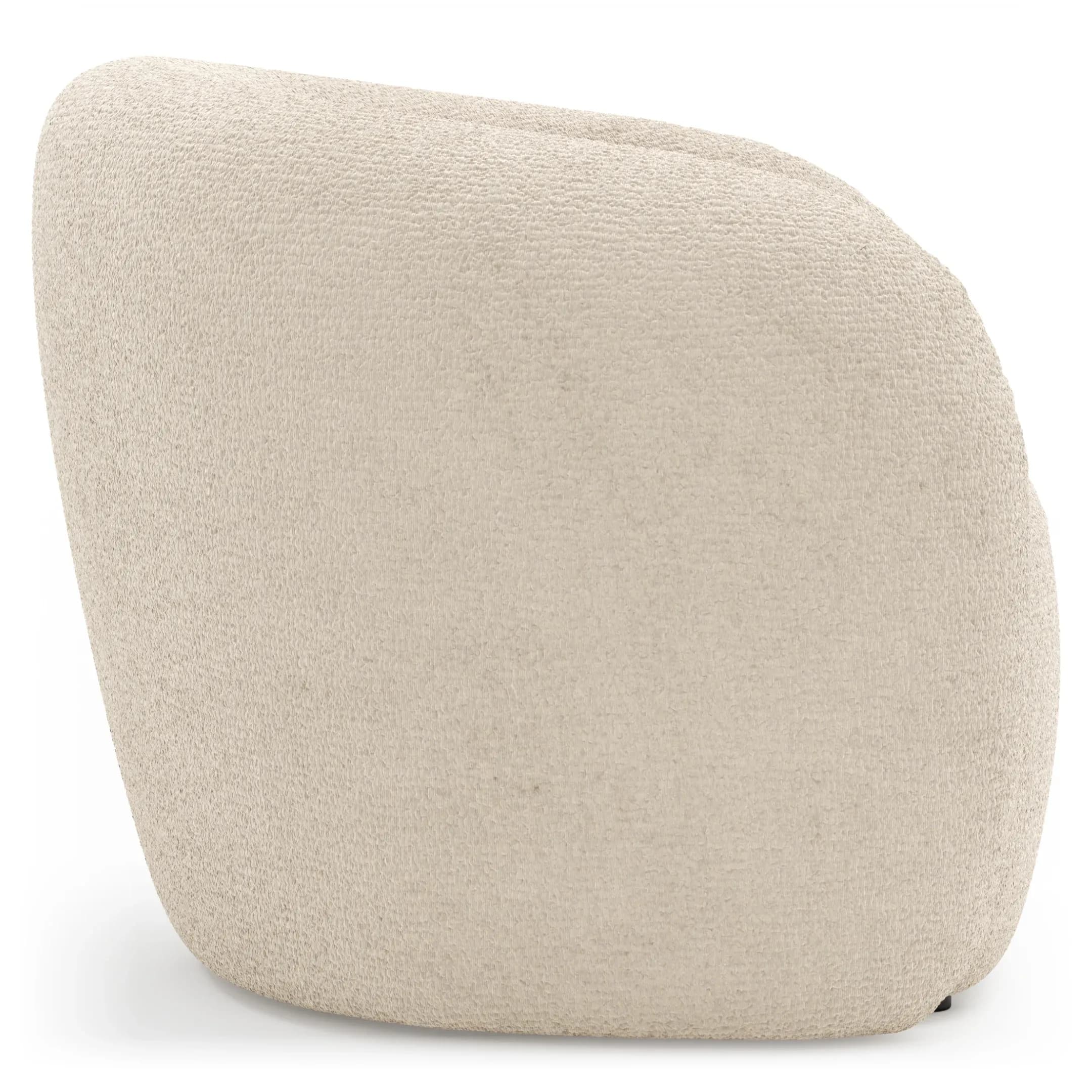 Sessel Karasu - Stoff, Natur