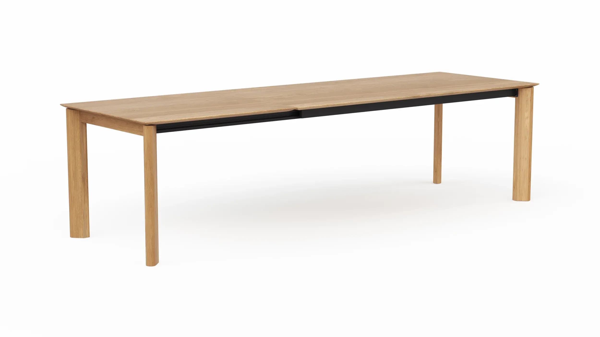 Esstisch Hillsboro - ausziehbar, LB ca. 200x95 cm, Wildeiche massiv