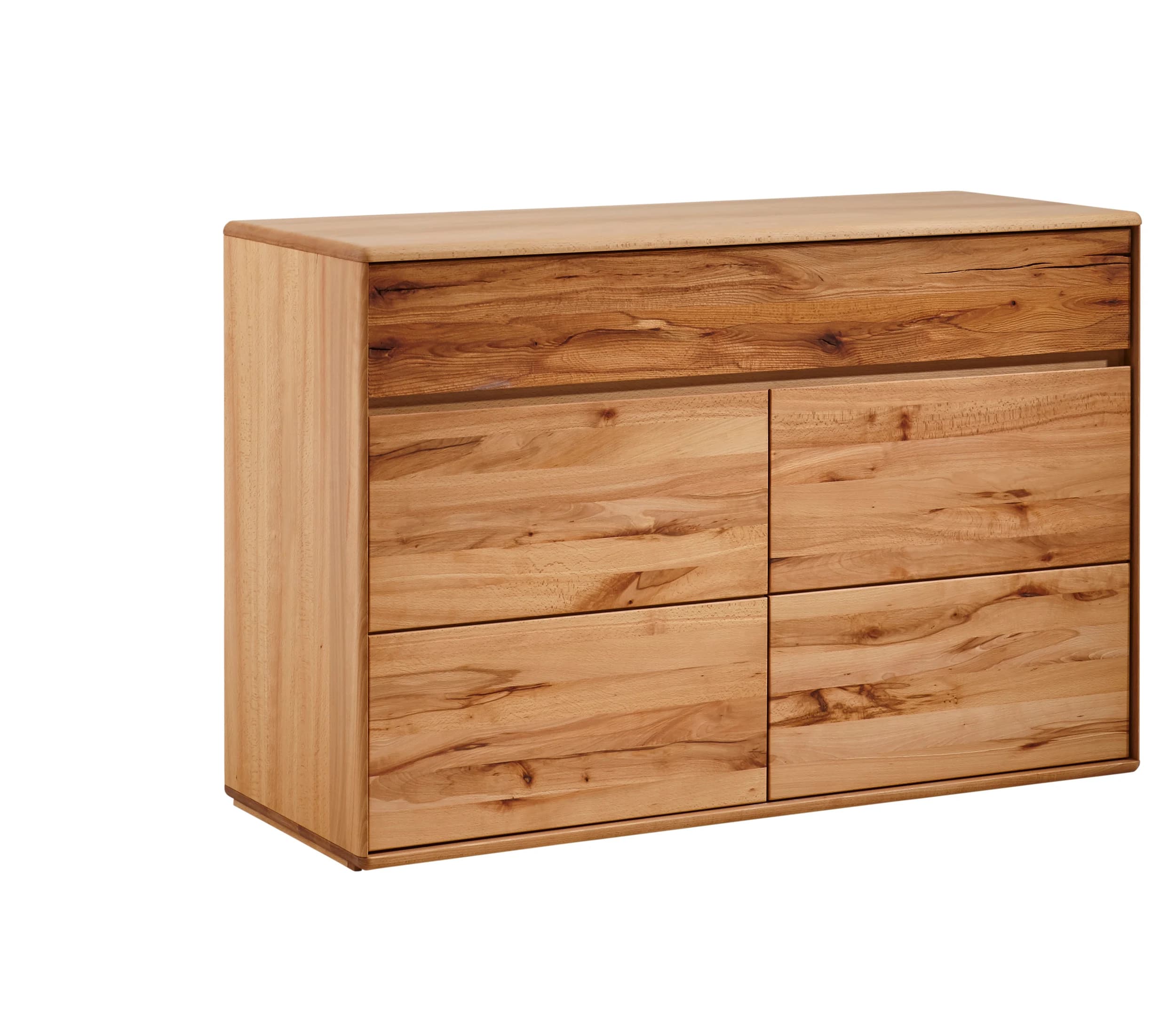 Sideboard Hillsboro - Buche/Kernbuche natur, geölt