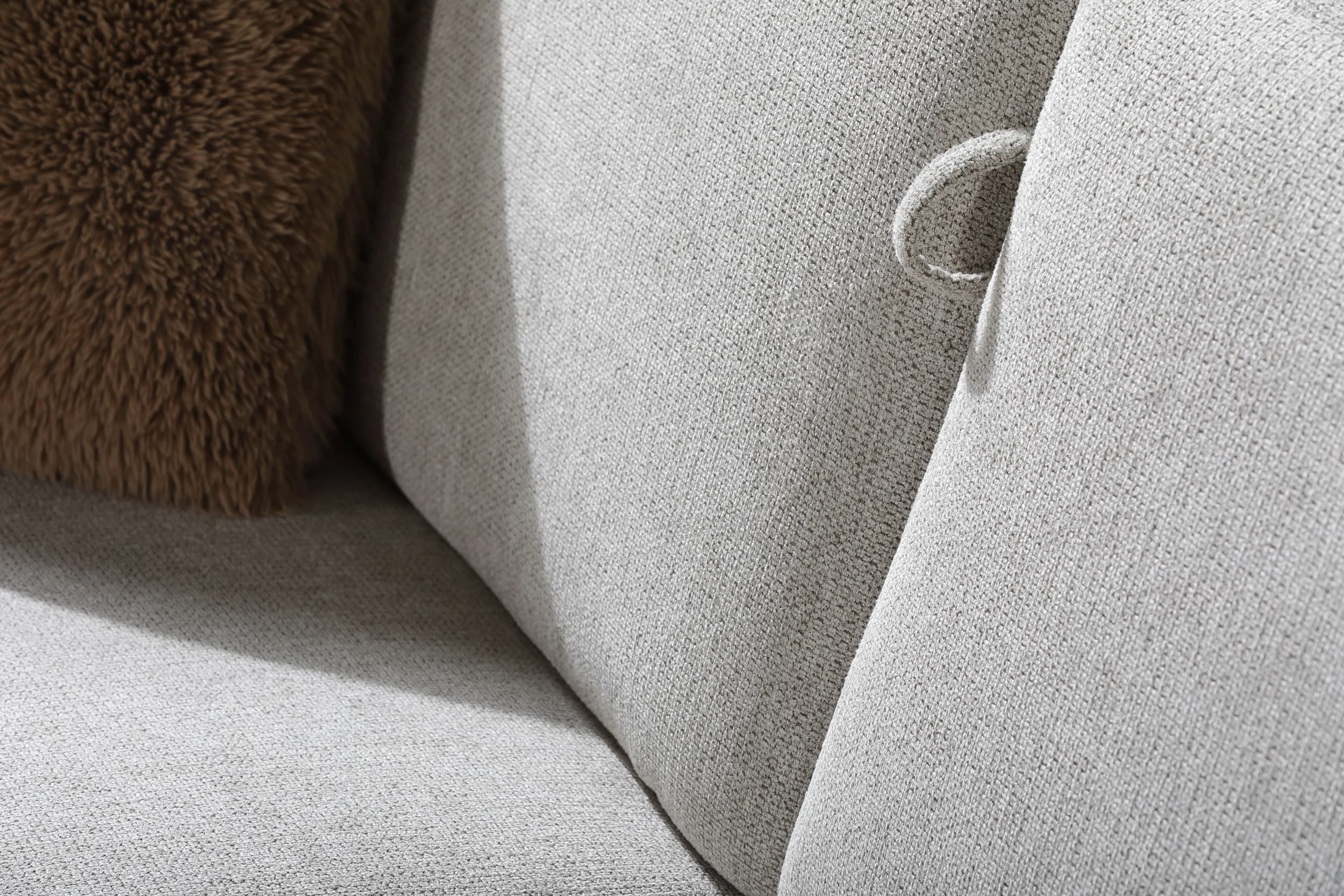 Faltbett - Schlaffunktion, Stoff, Natur