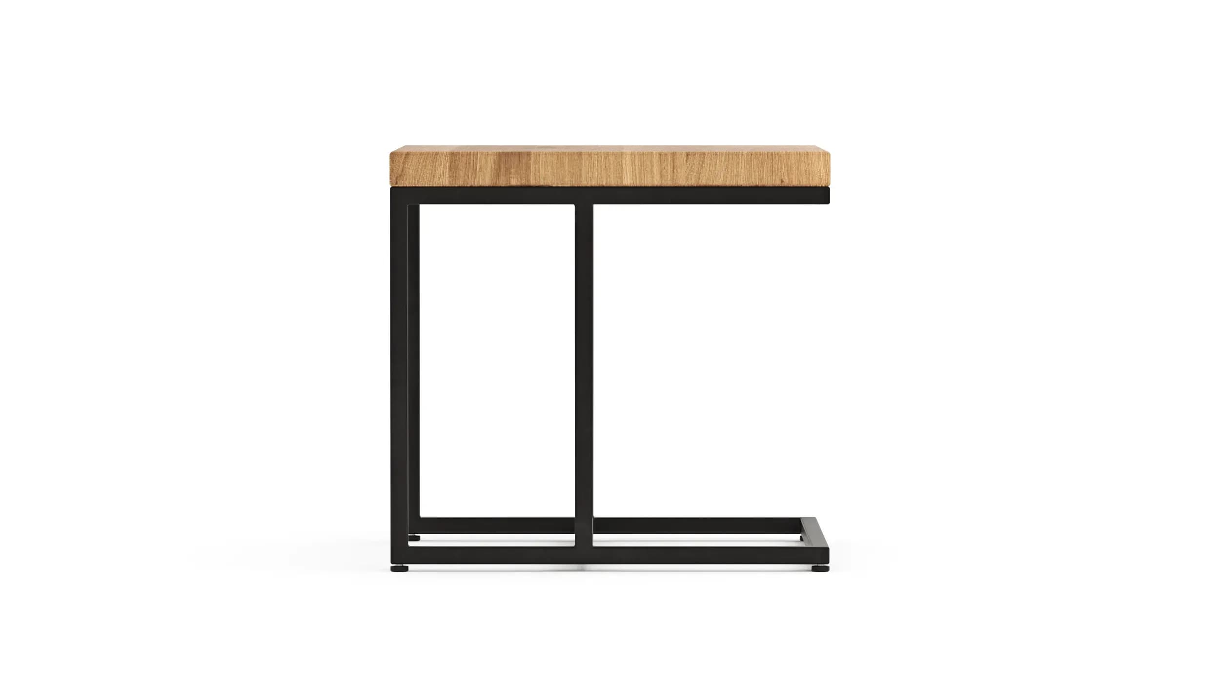 Couchtisch Farmingdale - LBH ca. 50x50x47 cm, Eiche massiv, natur geölt