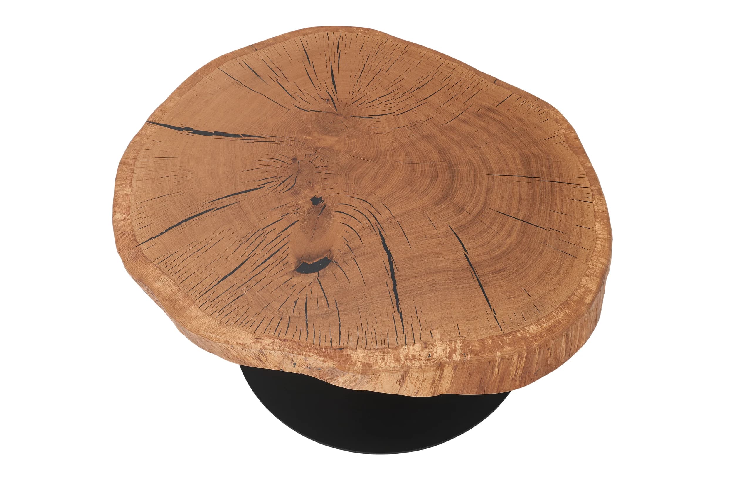 Couchtisch - LBH ca. 75x75x45 cm, Eiche massiv