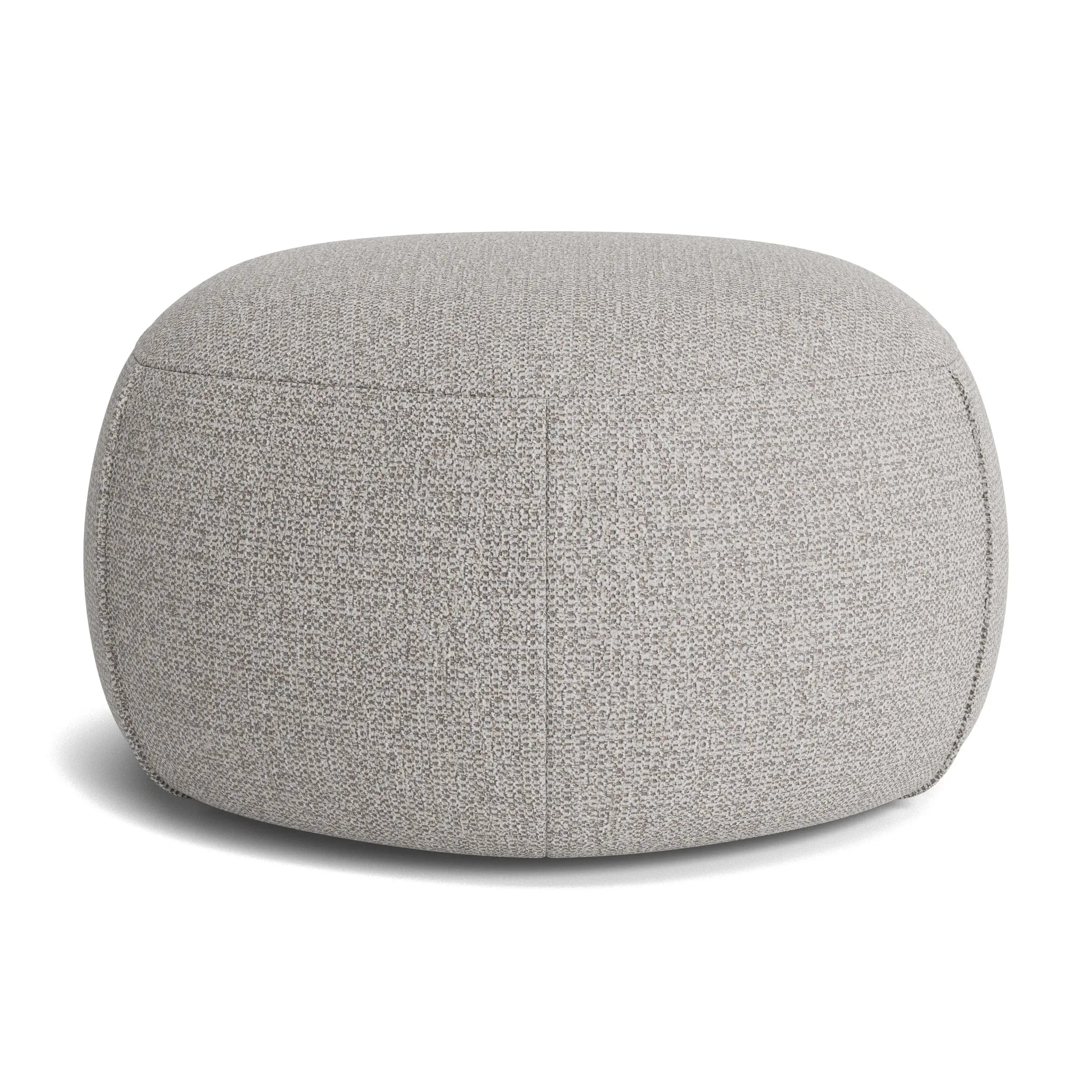 Hocker Serava/Honey - Medium, Stoff, Grau
