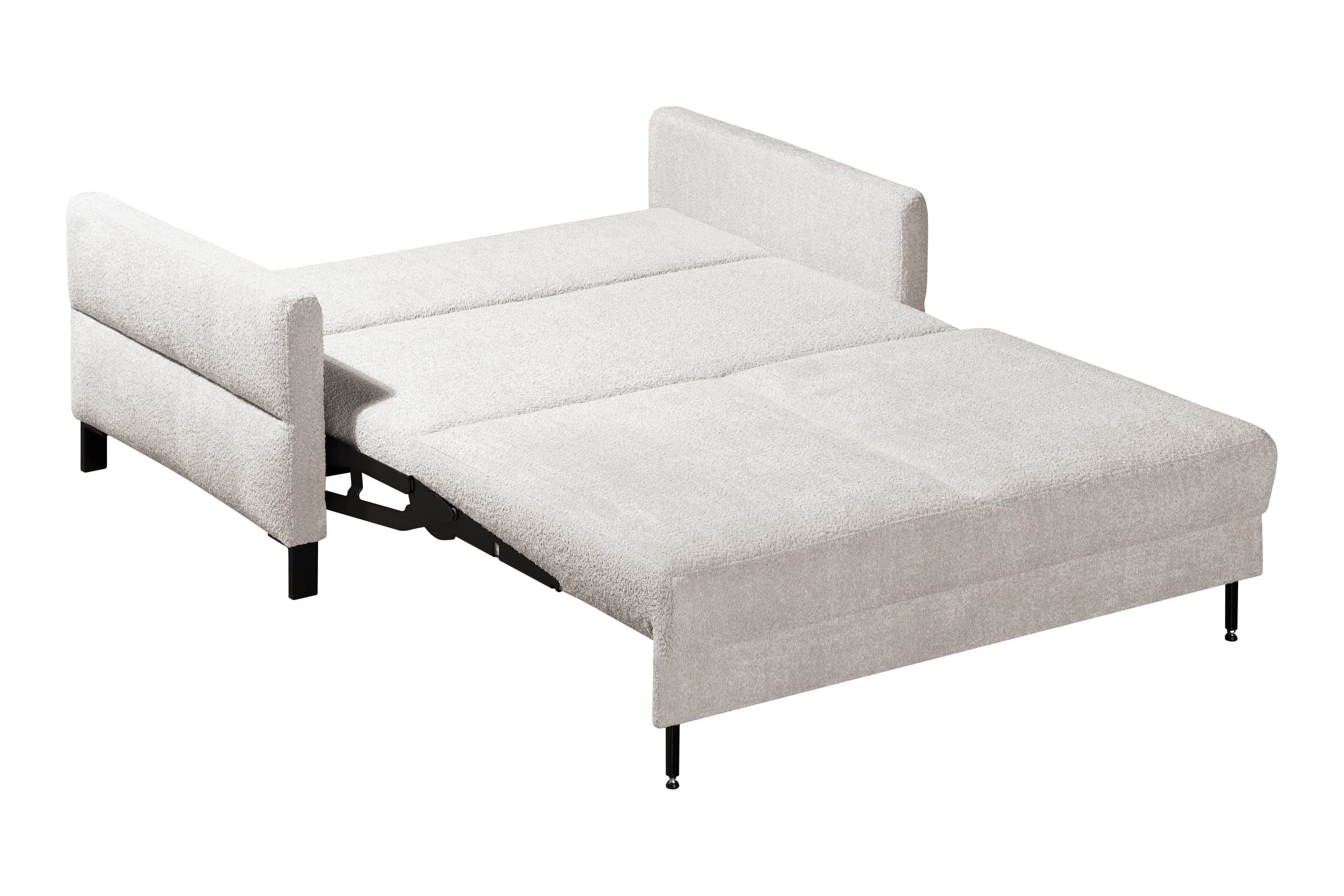  Doppelliege - Schlaffunktion, Stoff, Beige