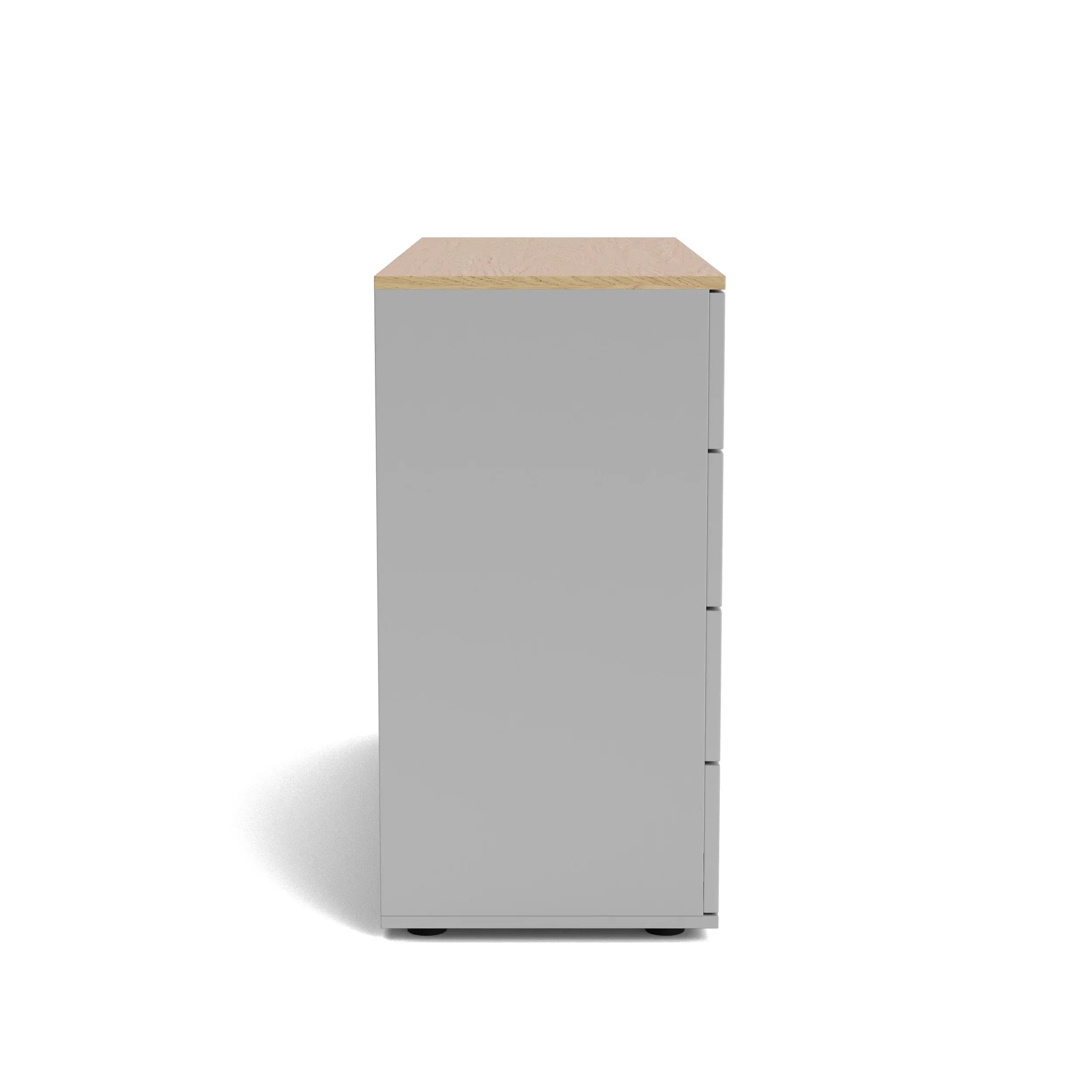 Kommode Caluma - Lack Taupe