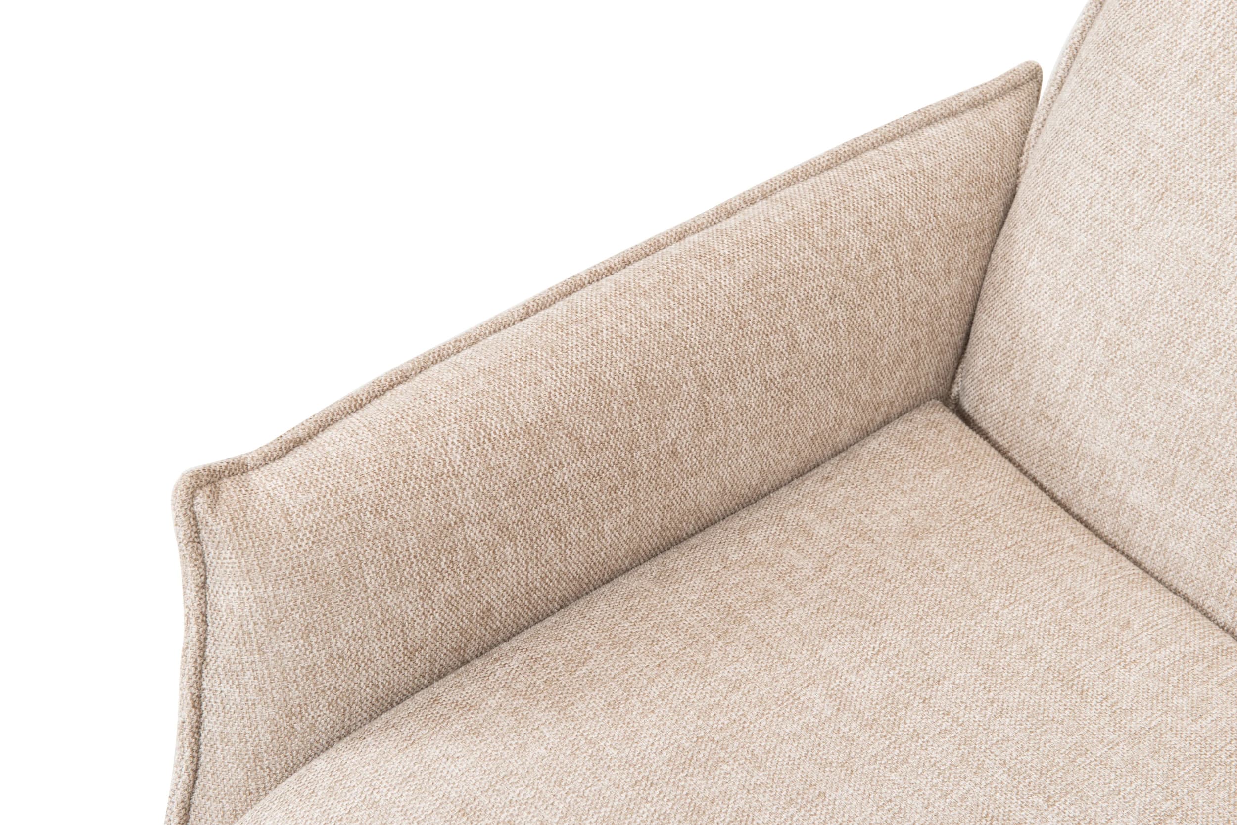 Sessel - Relaxfunktion, Stoff, Beige