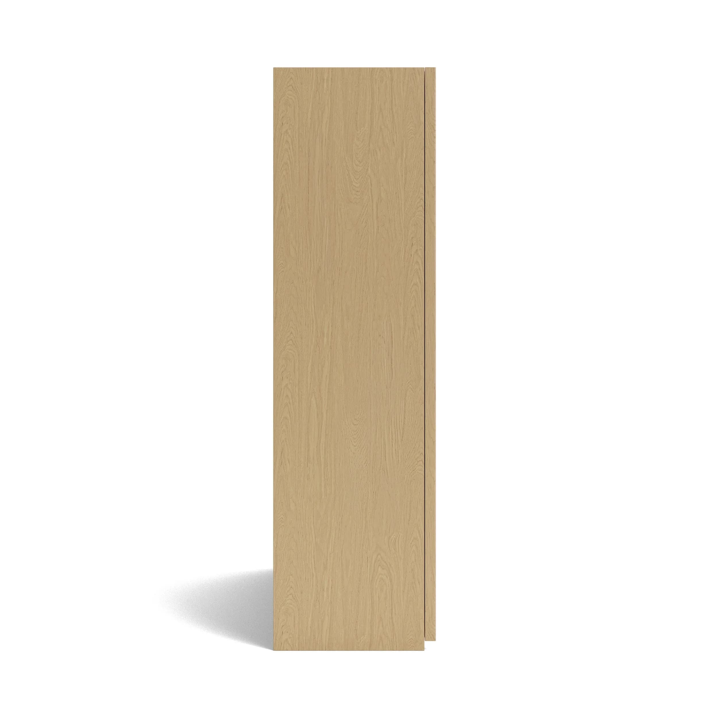 Schwebetürenschrank Caluma - B. ca. 271cm, Furnier, Balkeneiche