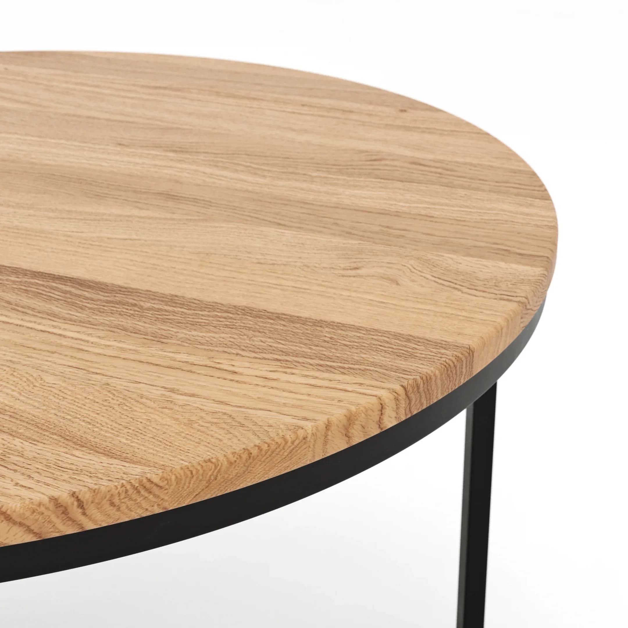 Couchtisch Albany - D ca. 85 cm, Eiche massiv