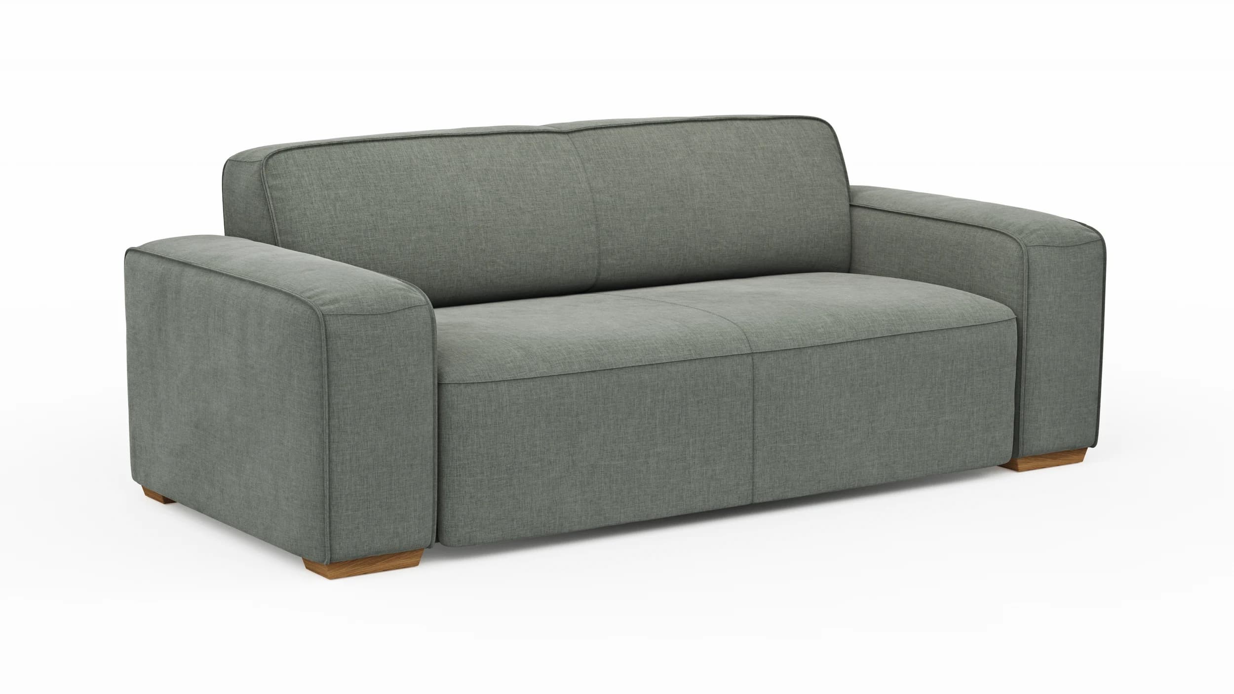 Sofa Denver - 2,5-Sitzer, Stoff, Grau