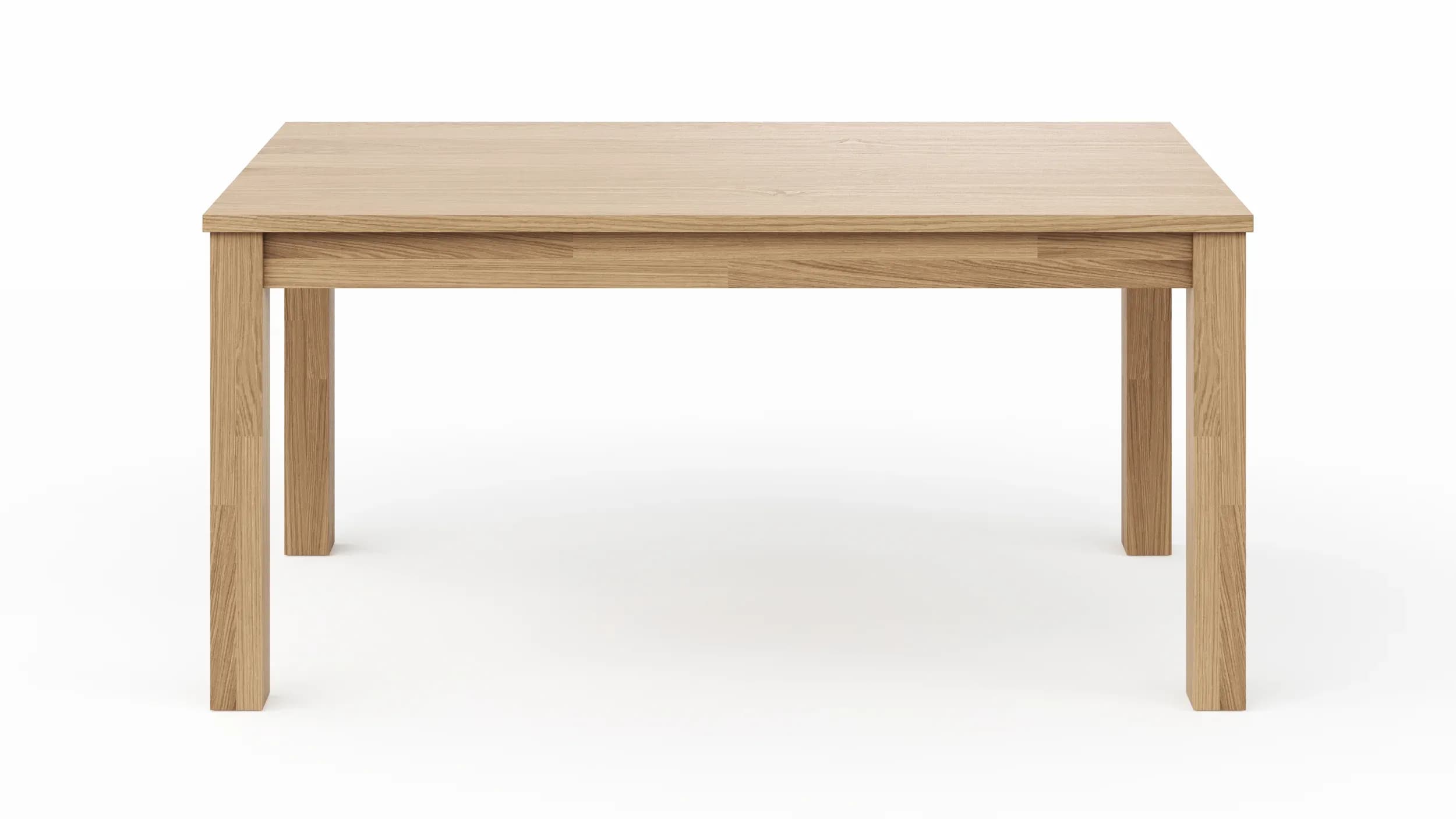 Esstische Dinner - ausziehbar, LB ca. 160x90 cm , Eiche bianco massiv