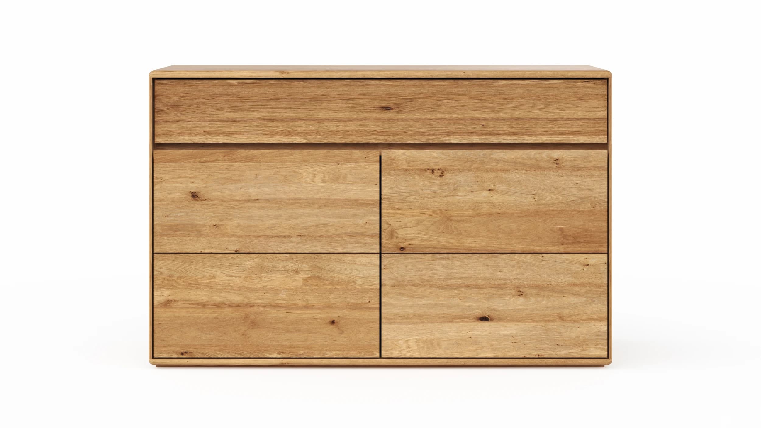 Sideboard Hillsboro - Wildeiche natur, geölt
