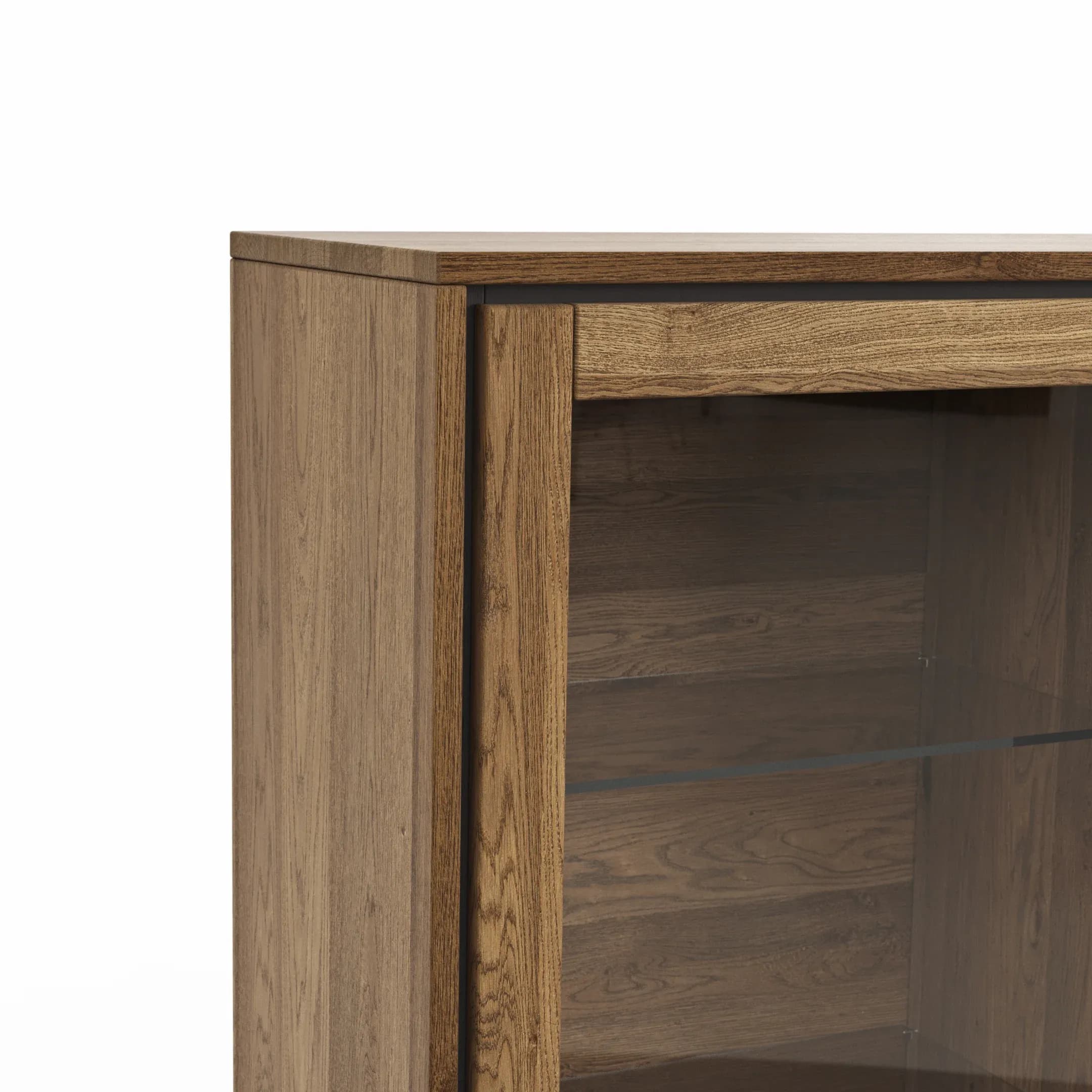 Wandboard Farmingdale - Eiche massiv, legno