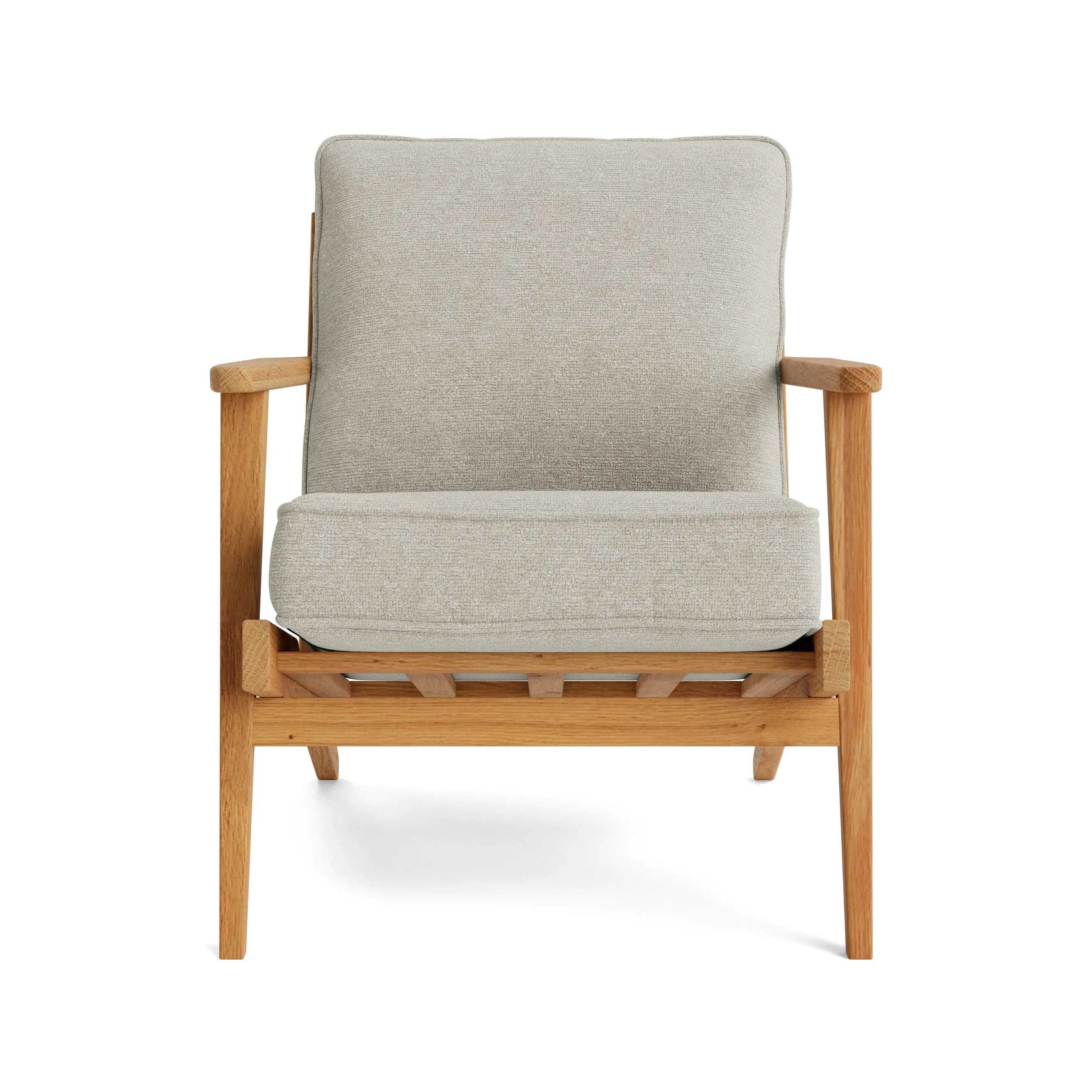 Sessel Quira - Stoff, Natural