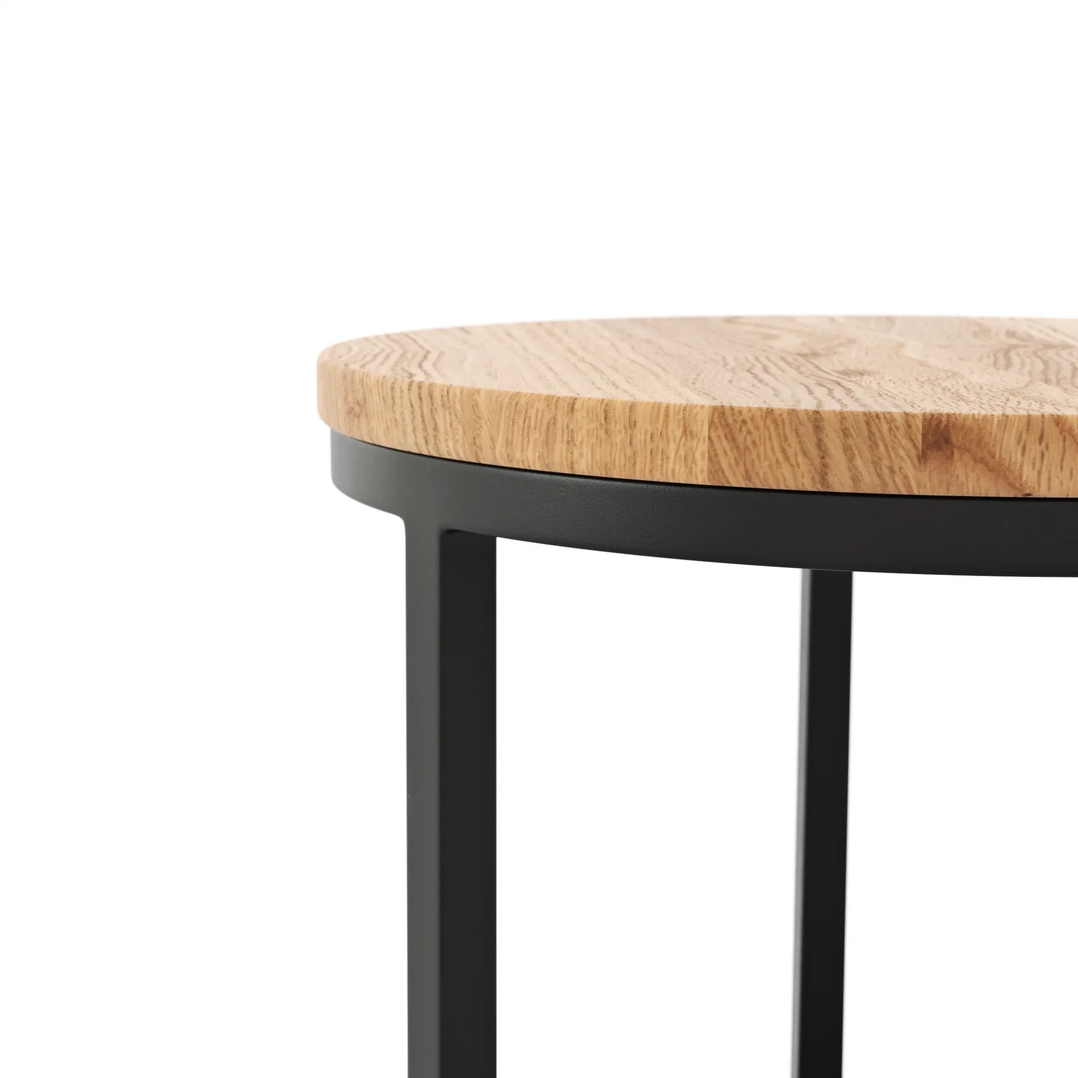 Couchtisch Albany - D ca. 40 cm, Eiche massiv