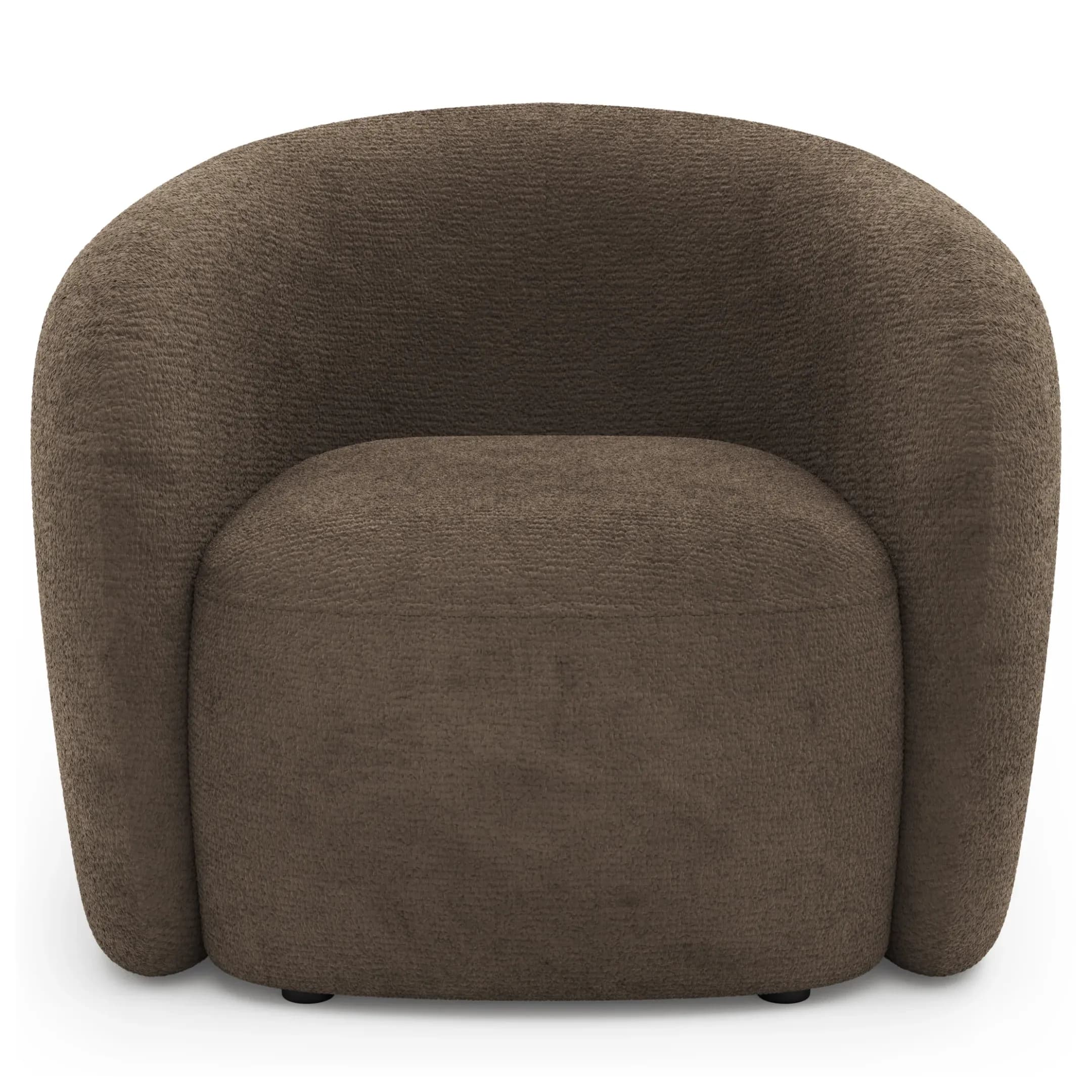 Sessel Karasu - Stoff, Taupe