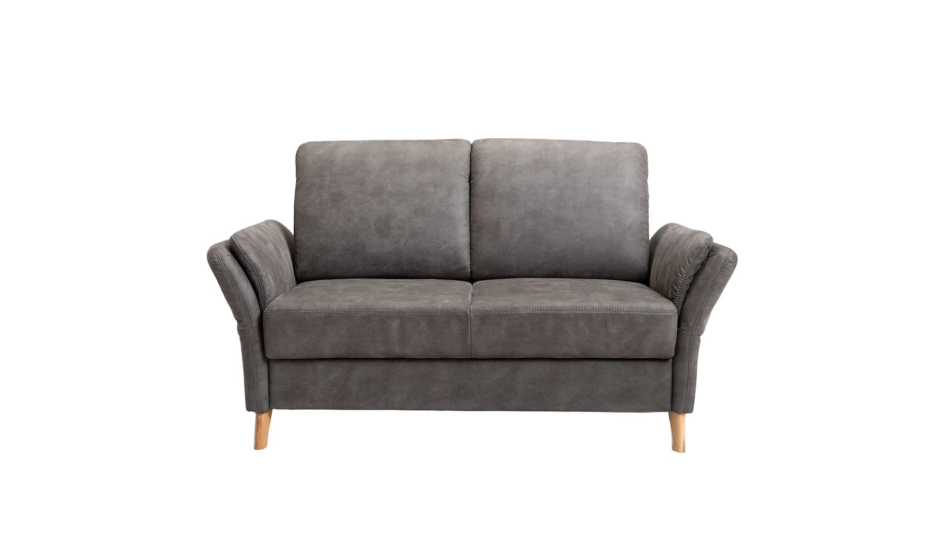 Sofa Vayra - 2,5-Sitzer, Stoff, Anthrazit