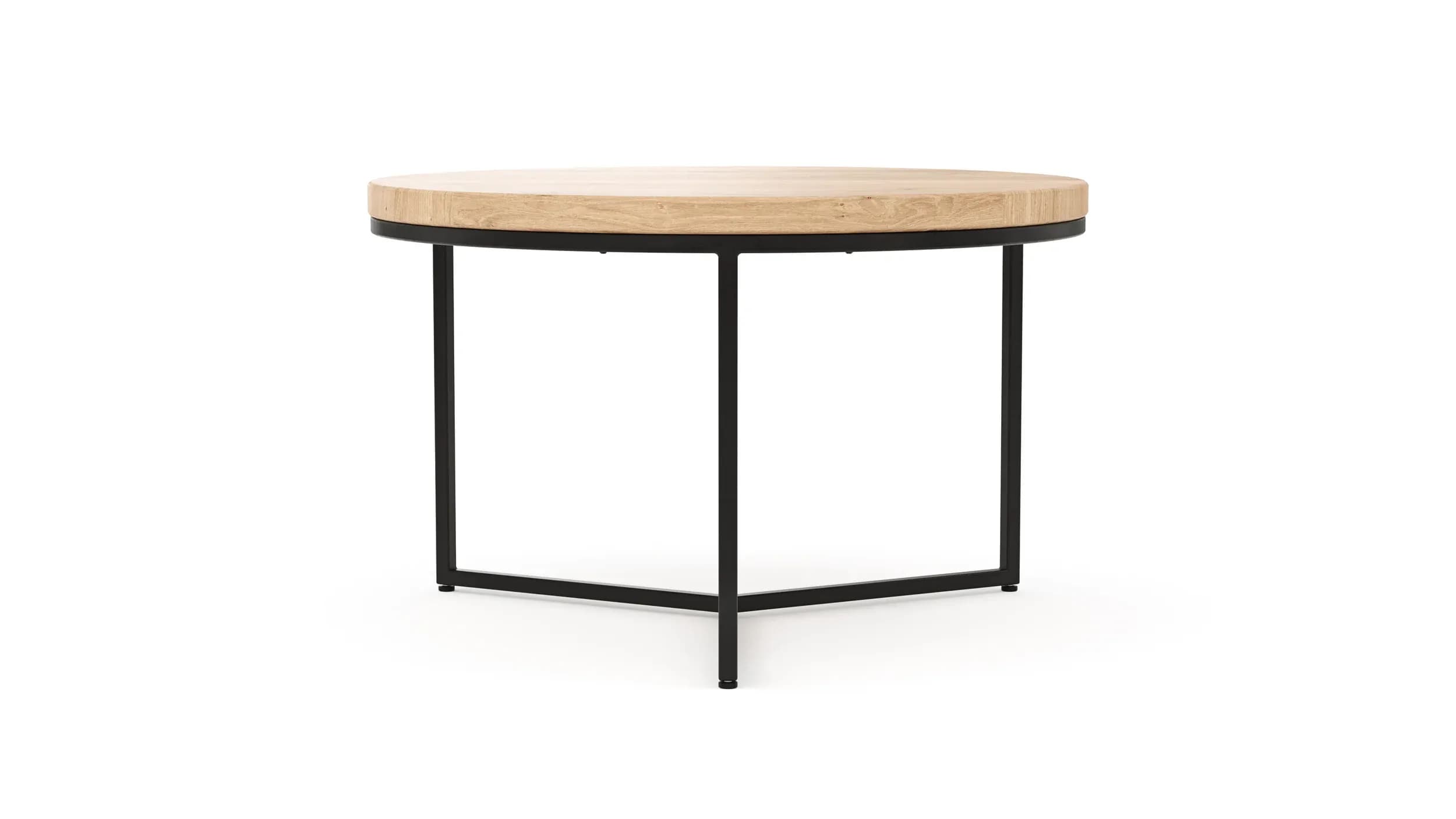 Couchtisch Farmingdale - LBH ca. 85x85x52 cm, Eiche massiv, legno