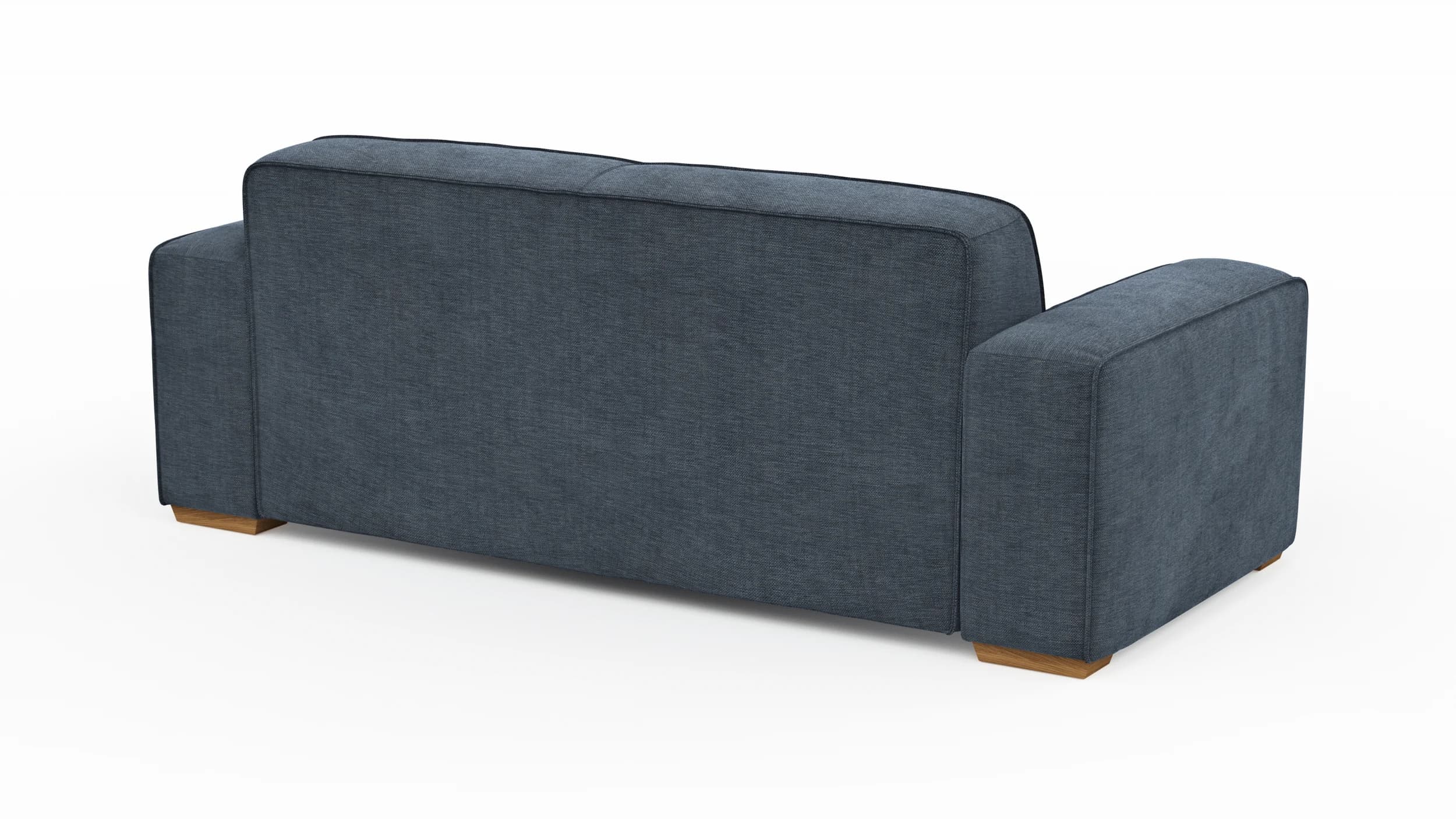 Sofa Denver - 2,5-Sitzer, Stoff, Blau