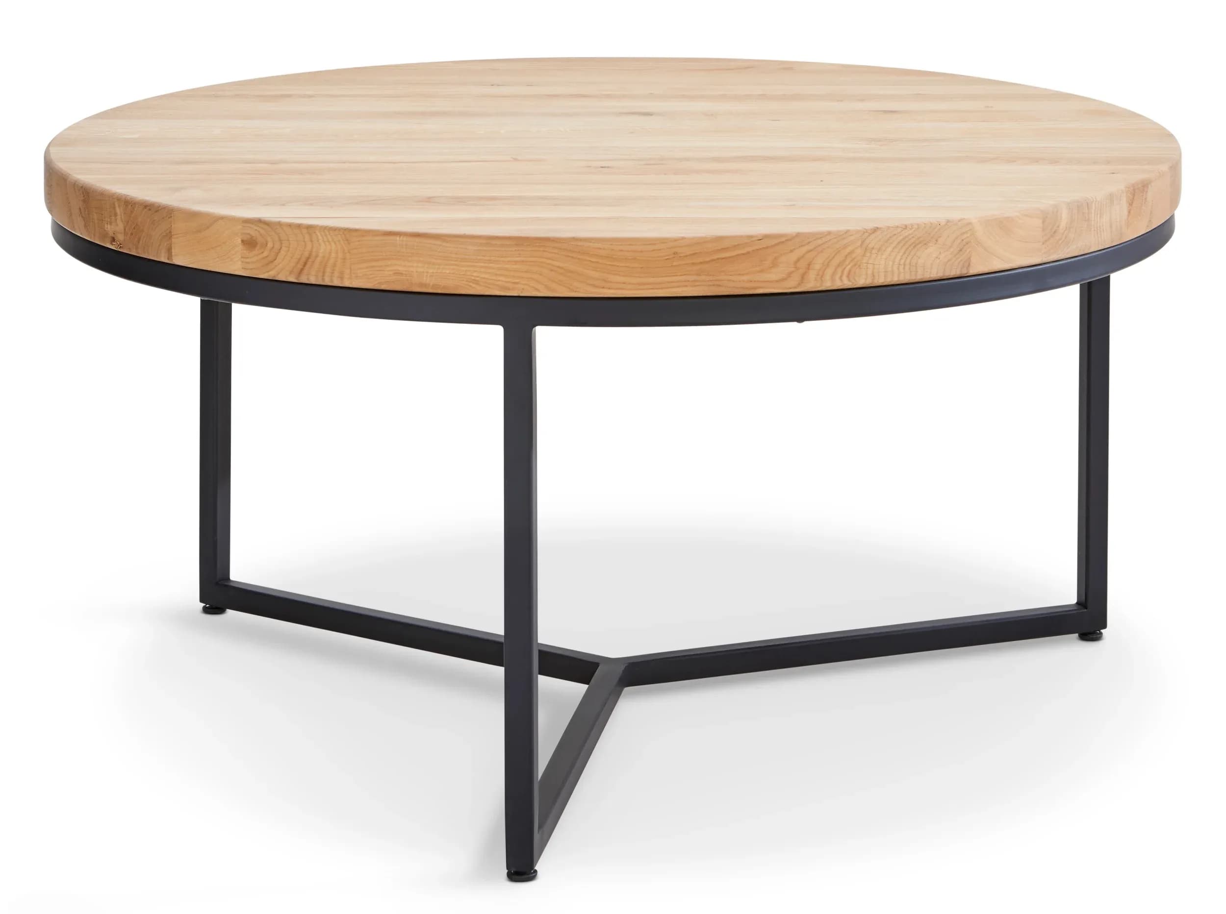 Couchtisch Farmingdale - LBH ca. 85x85x52 cm, Eiche massiv, legno