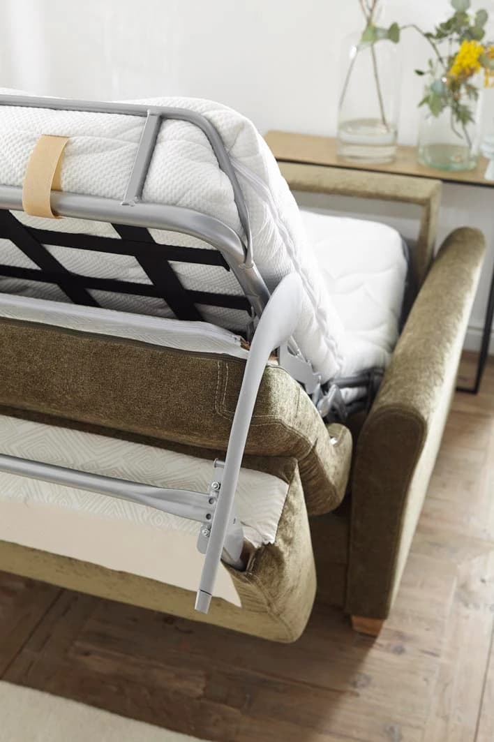 Sofa Lakeville 1 - 2-Sitzer inkl. Schlaffunktion, Stoff, Grün