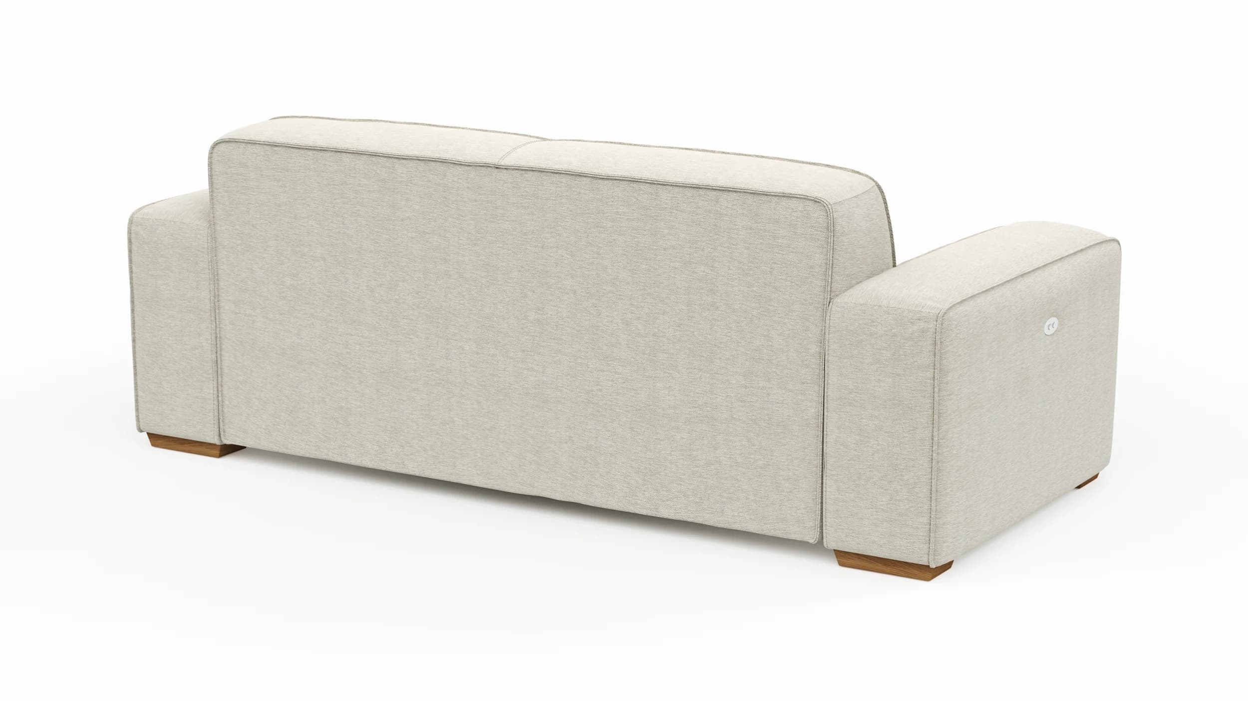 Sofa Denver - 2,5-Sitzer, inkl. Sitzvorzug (motorisch), Stoff, Natur