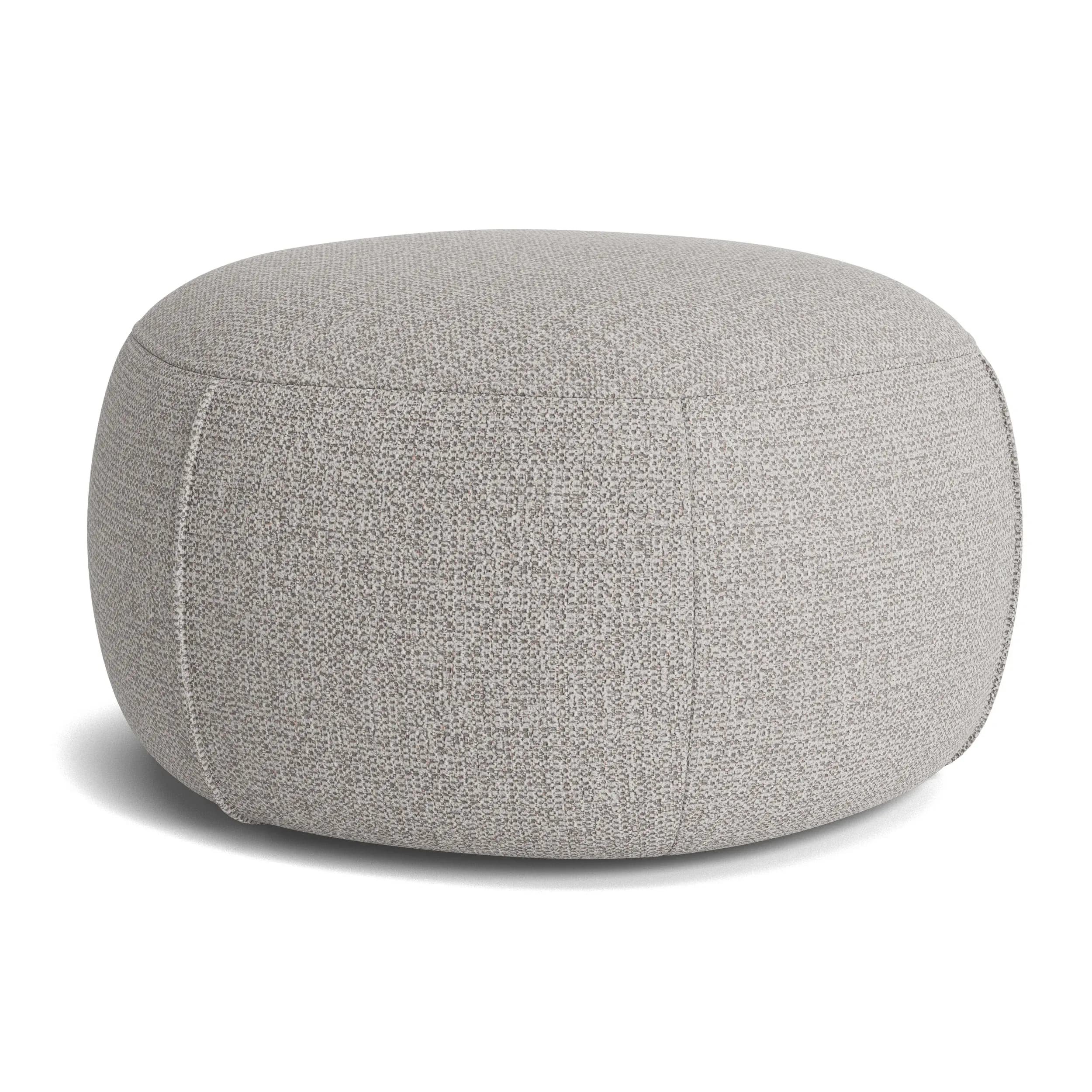 Hocker Serava/Honey - Medium, Stoff, Grau