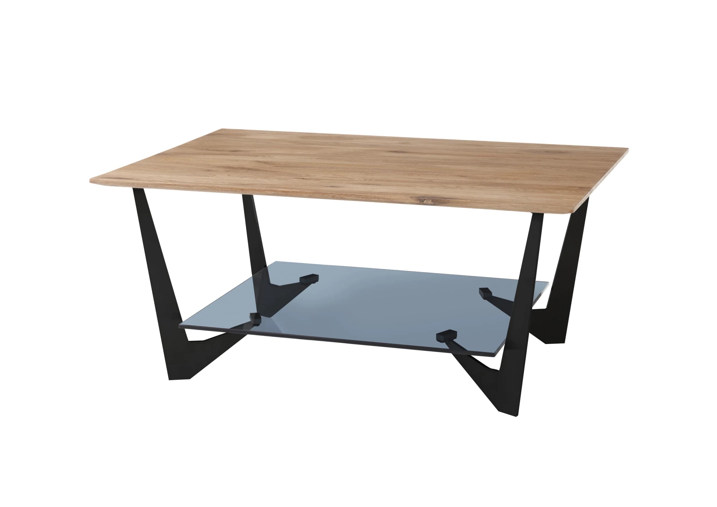 Couchtisch - LBH ca. 90x60x40 cm, Eiche massiv