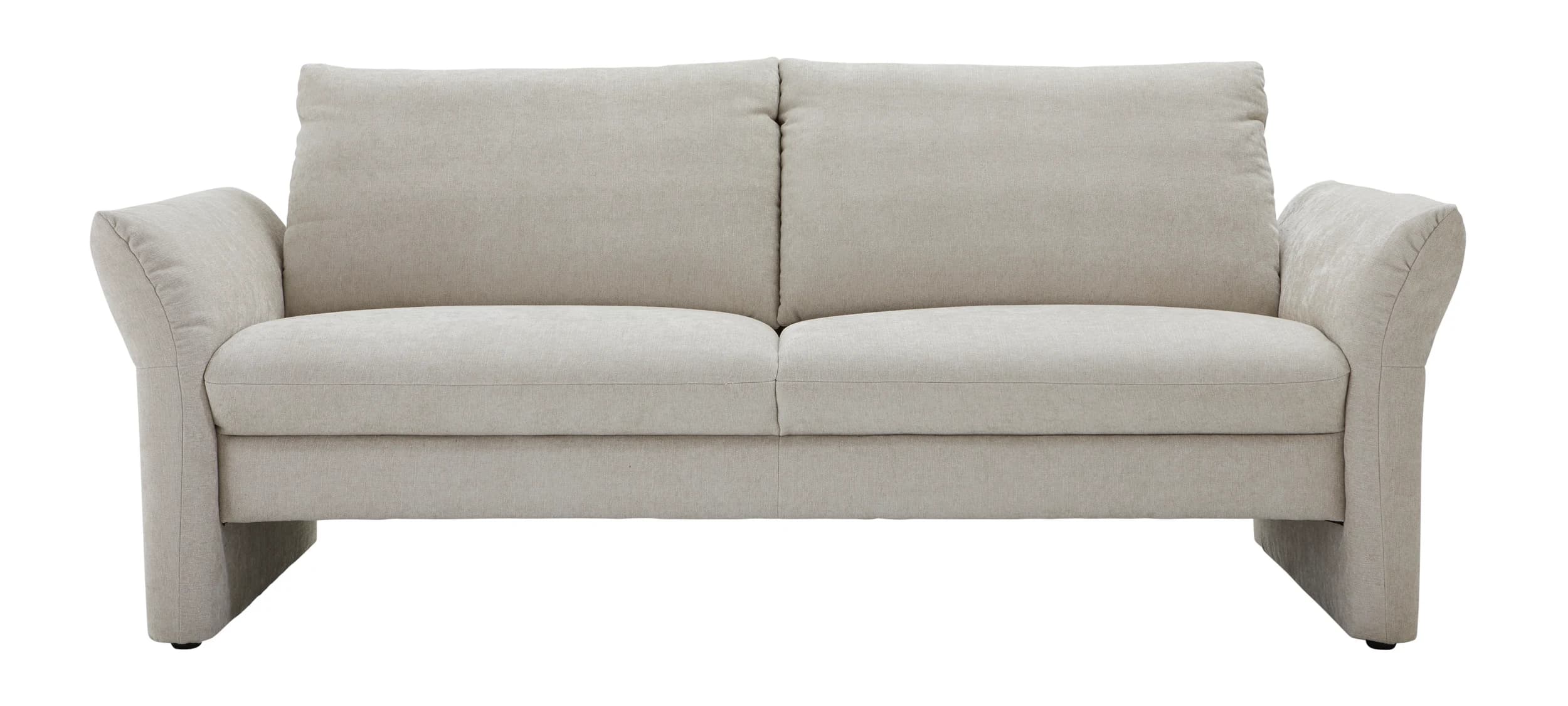 Sofa Gotera -  2,5-Sitzer inkl. Rückenlehne verstellbar, Stoff, Natur