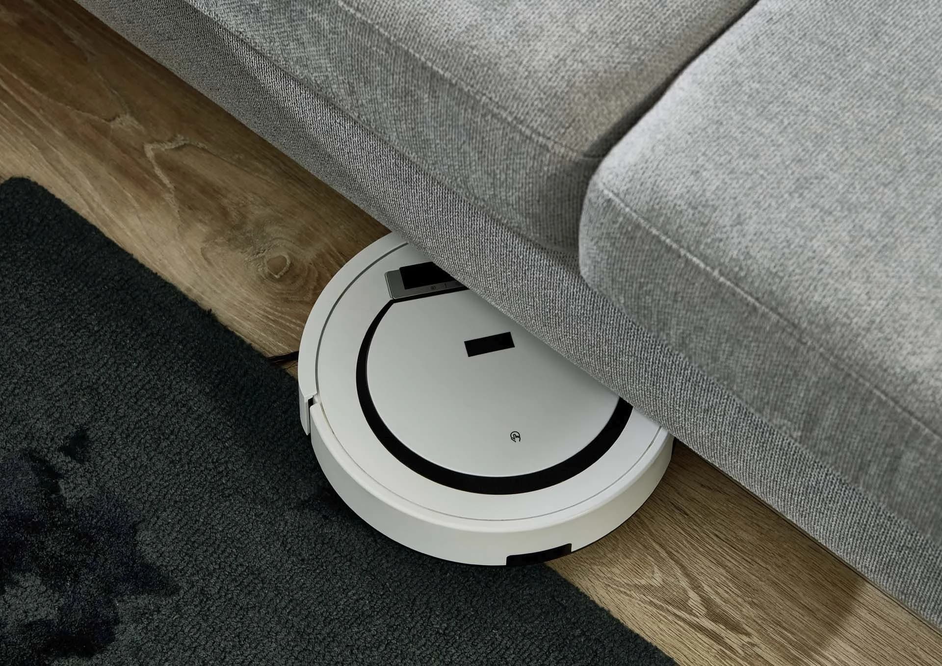 Wohnlandschaft - Longchair links mit 2,5-Sitzer und Ecke rechts, Sitztiefe verstellbar, Stoff, Grau
