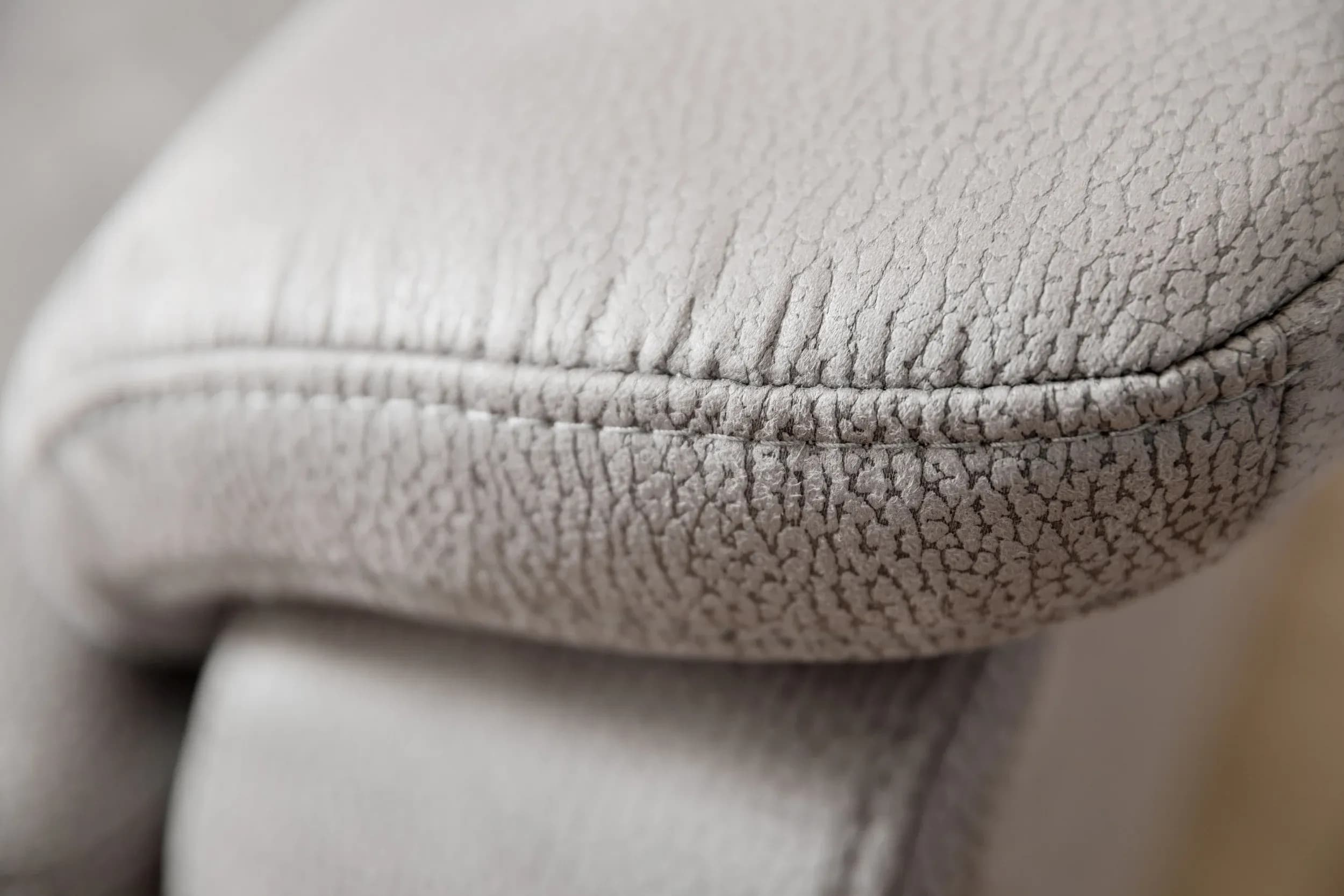 Ecksofa -3-Sitzer mit Ecke rechts, Vorziehfunktion/Relaxrücken, Stoff, Mandel
