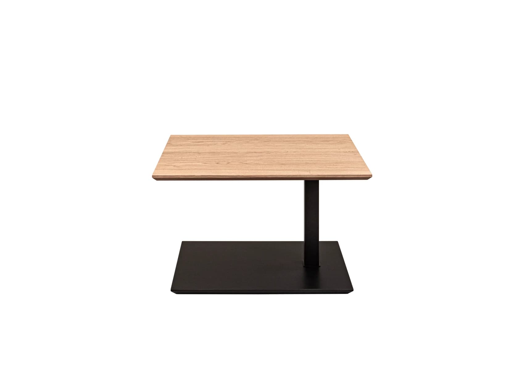 Couchtisch - höhenverstellbar, LBH. ca. 70x60x47-65 cm, Wildeiche