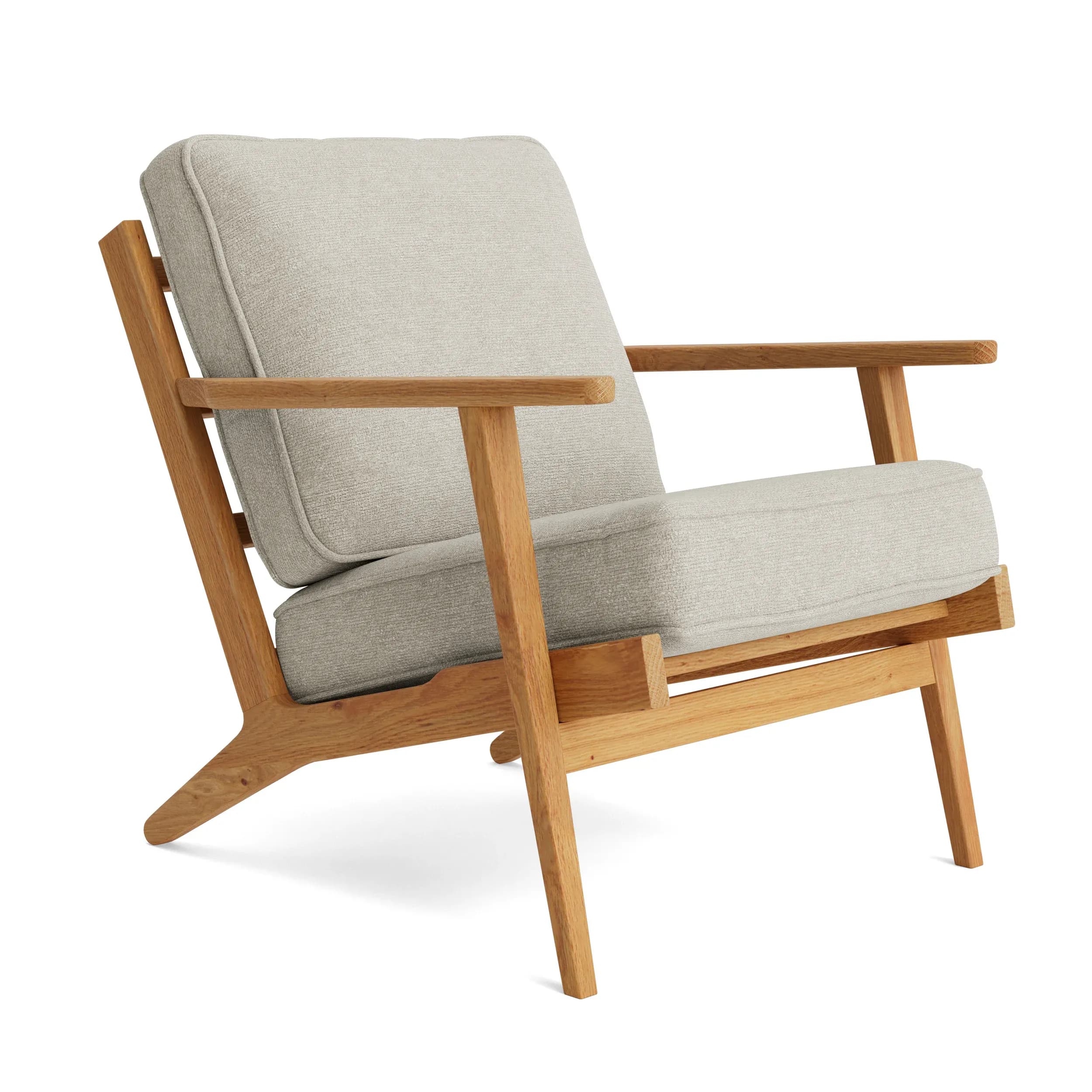 Sessel Quira - Stoff, Natural