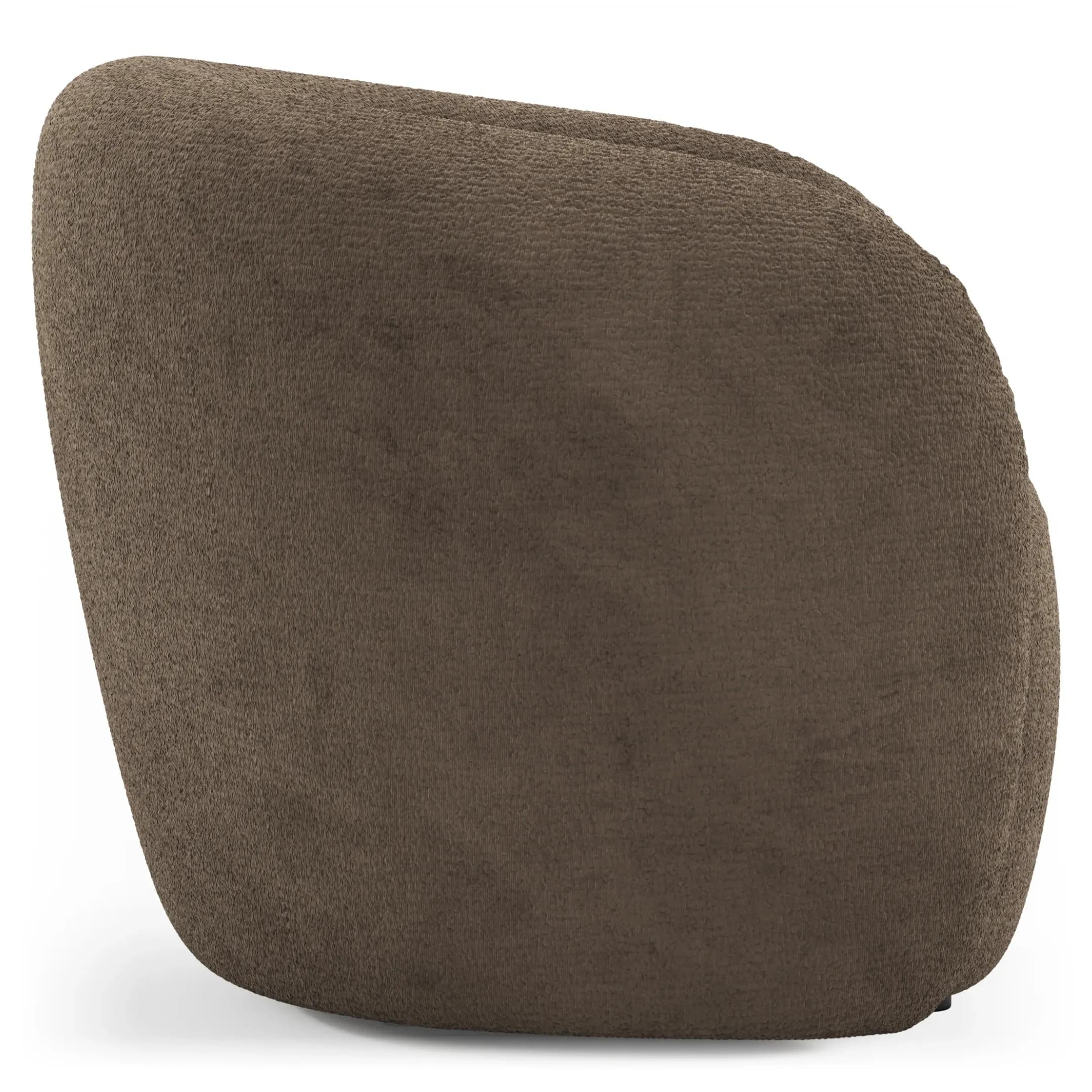 Sessel Karasu - Stoff, Taupe