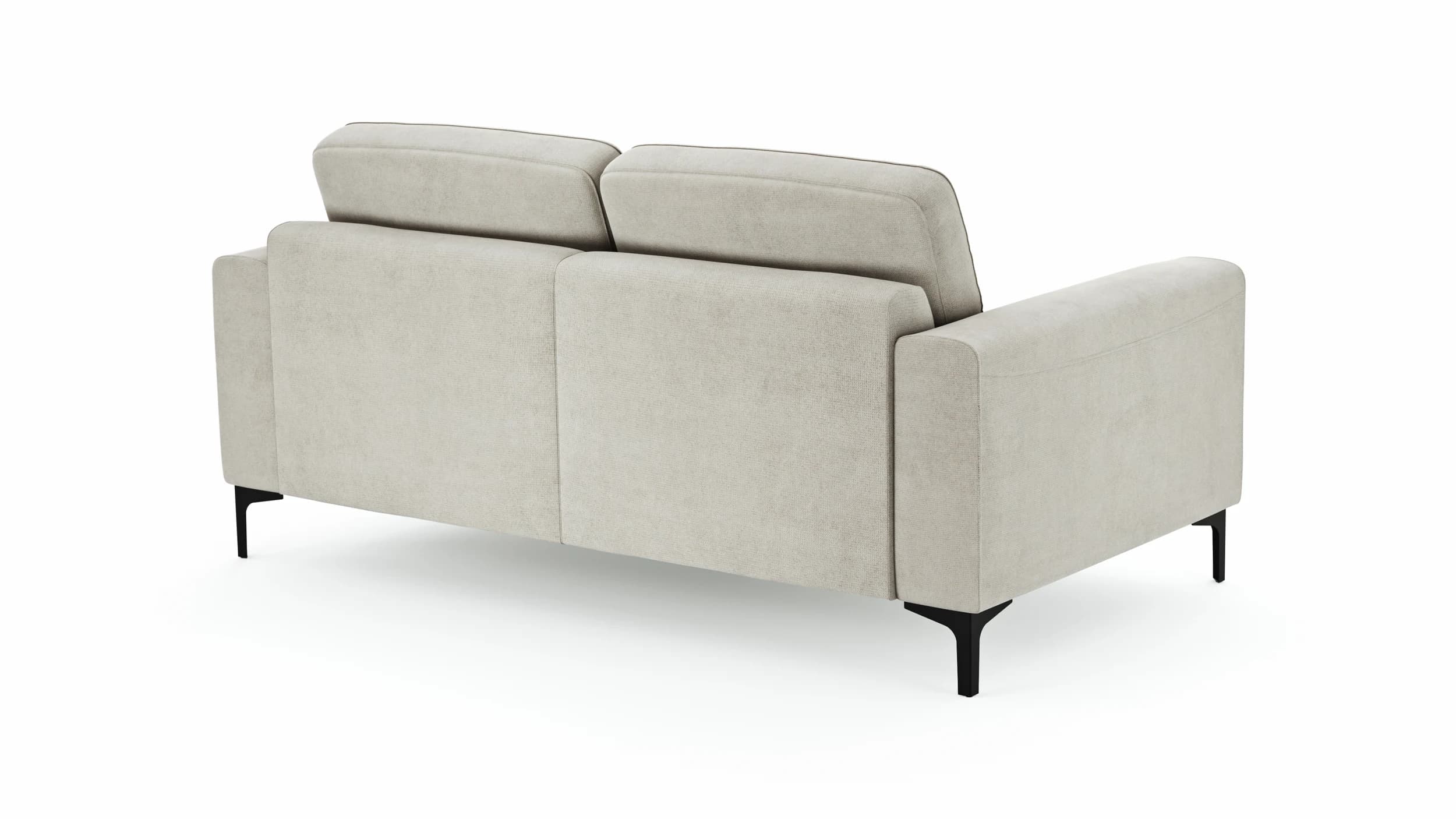 Sofa Oviedo - 2-Sitzer, Stoff, Natur
