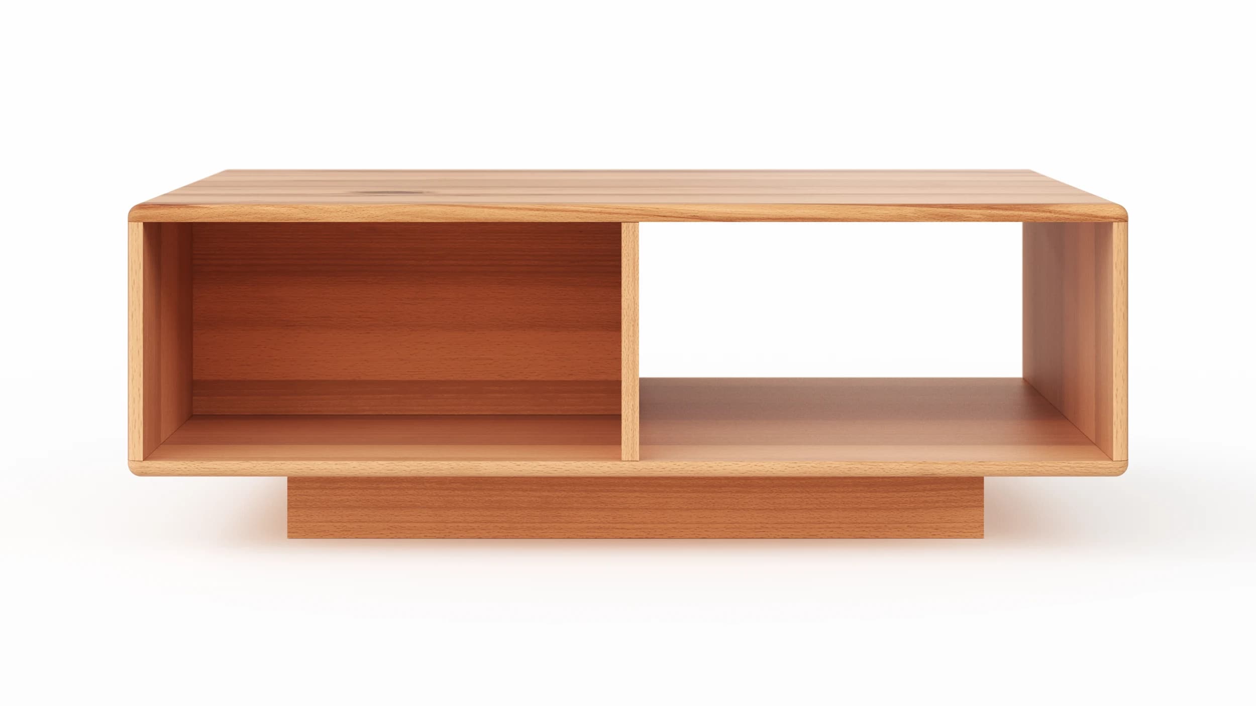 Couchtisch Hillsboro - LBH ca. 110x70x39,4 cm, Buche/Kernbuche natur, geölt