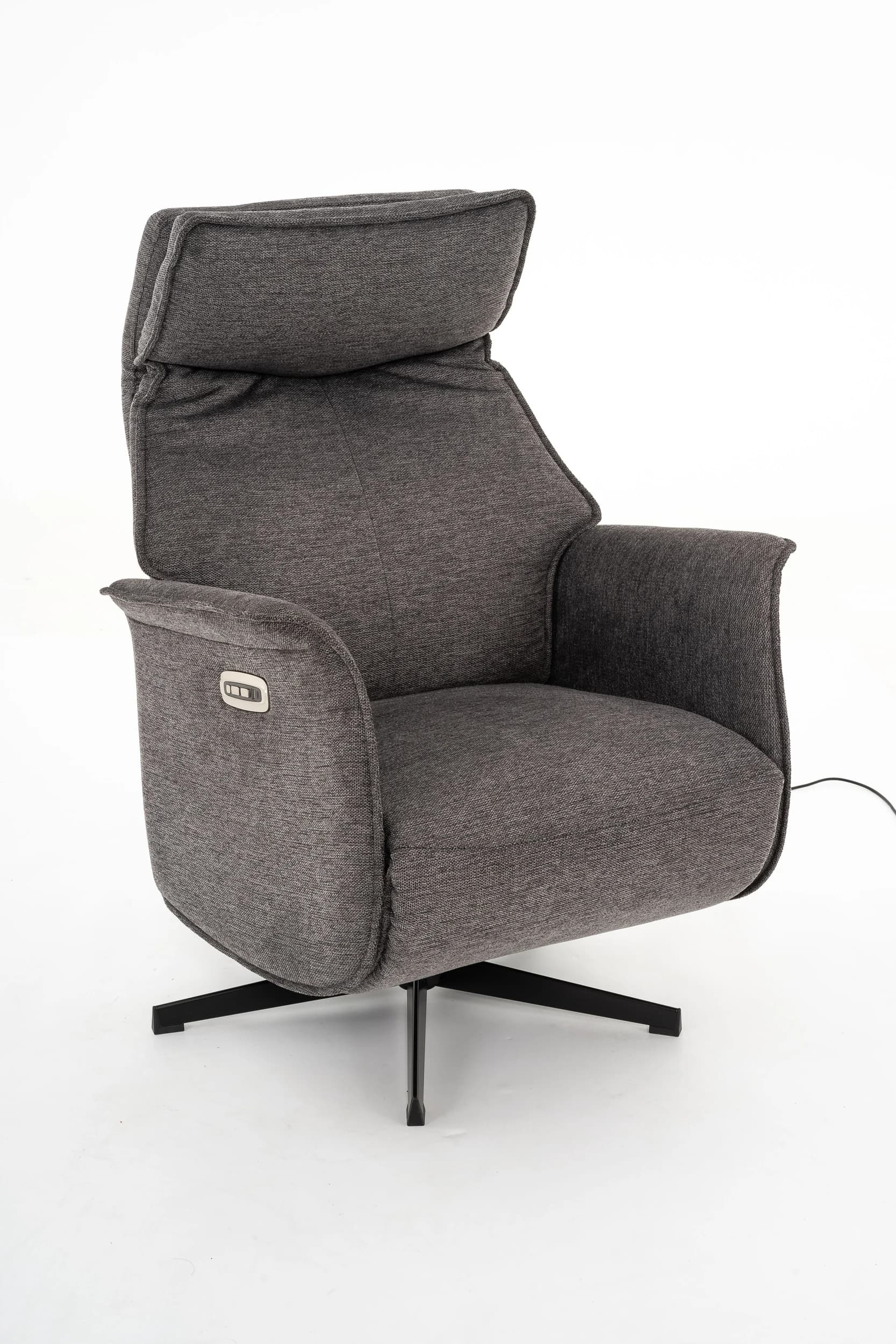 Sessel - Relaxfunktion motorisch, Stoff, Anthrazit