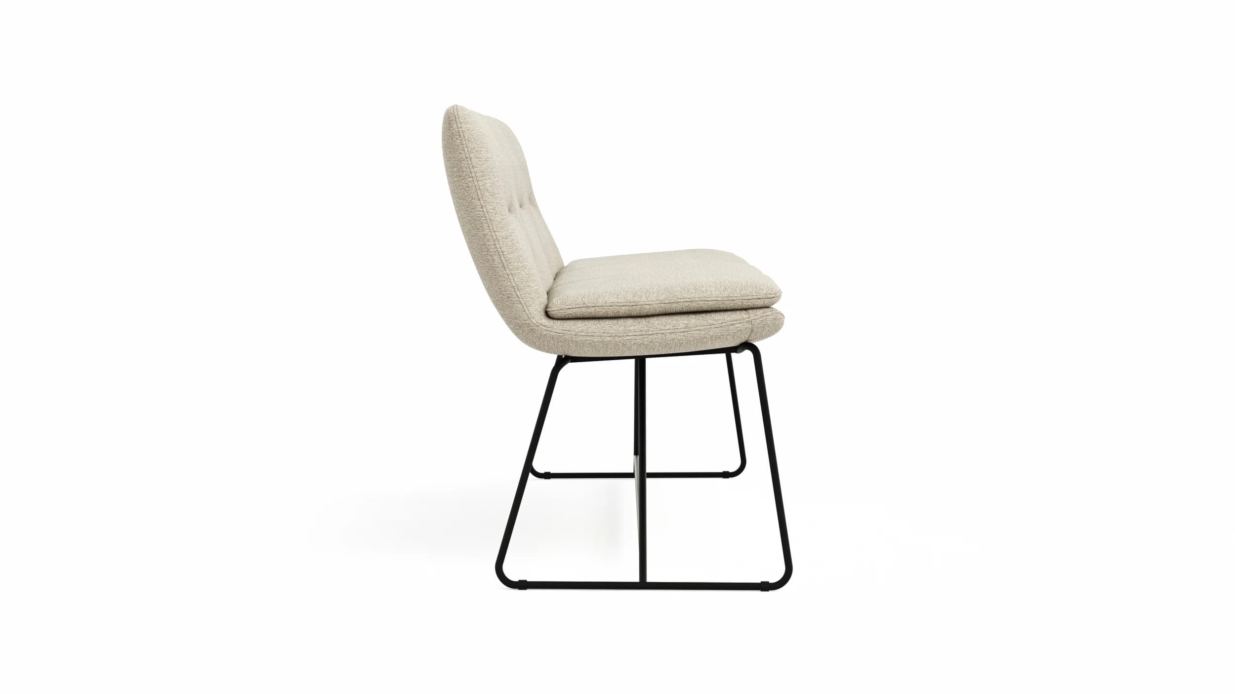 Polsterbank Macano - B ca. 180 cm, Stoff, Beige