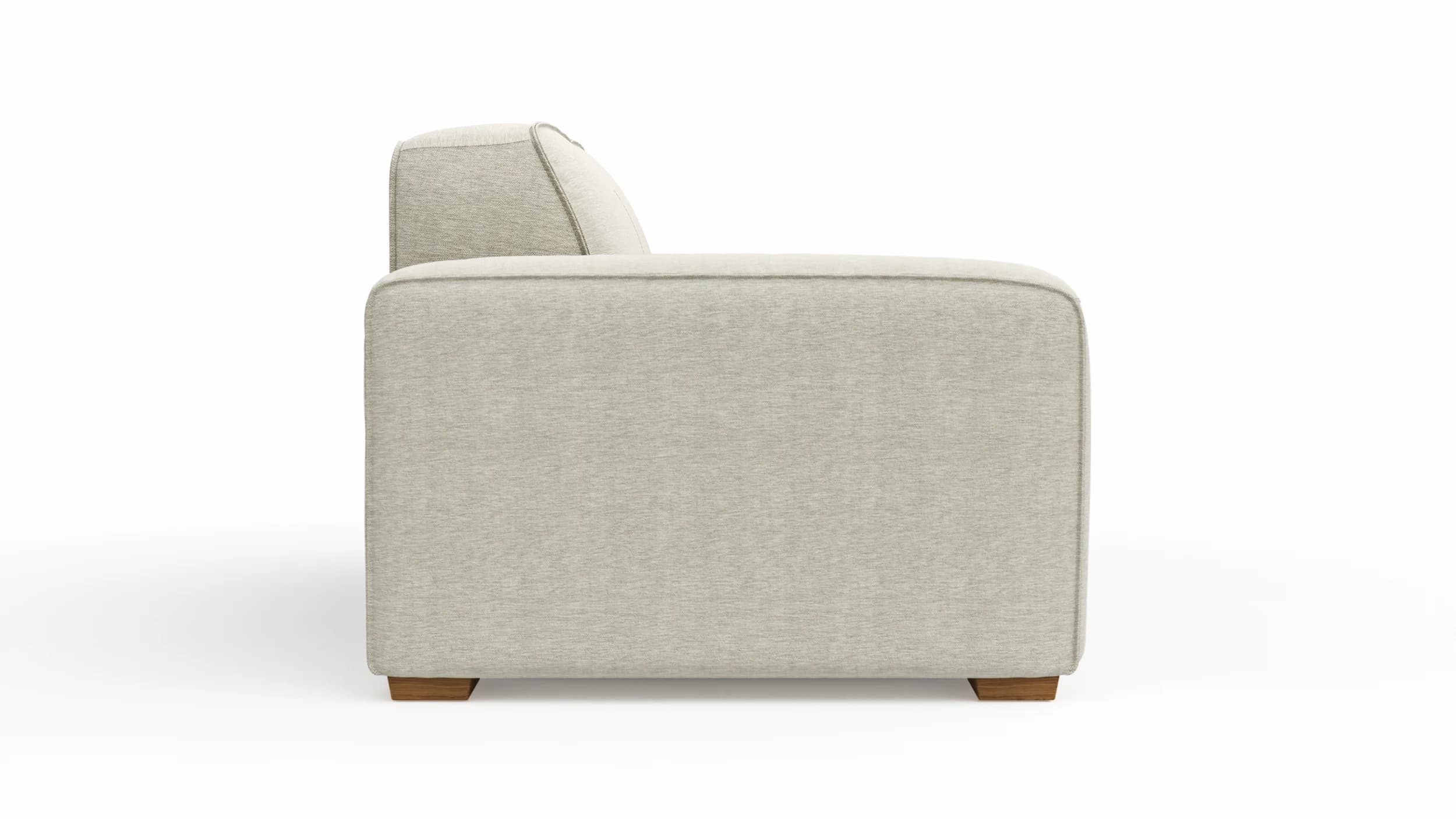 Sofa Denver - 3-Sitzer, Stoff, Natur