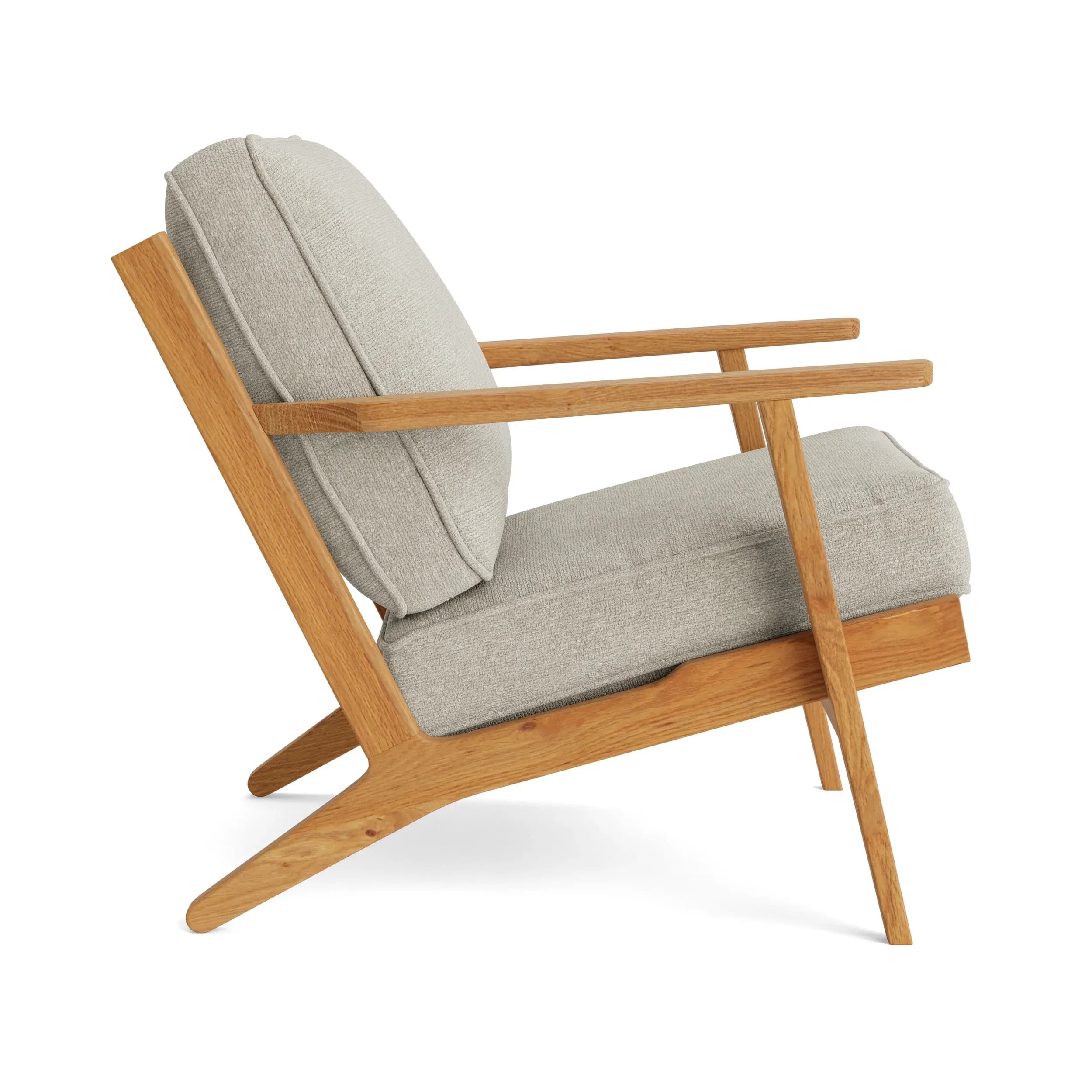 Sessel Quira - Stoff, Natural