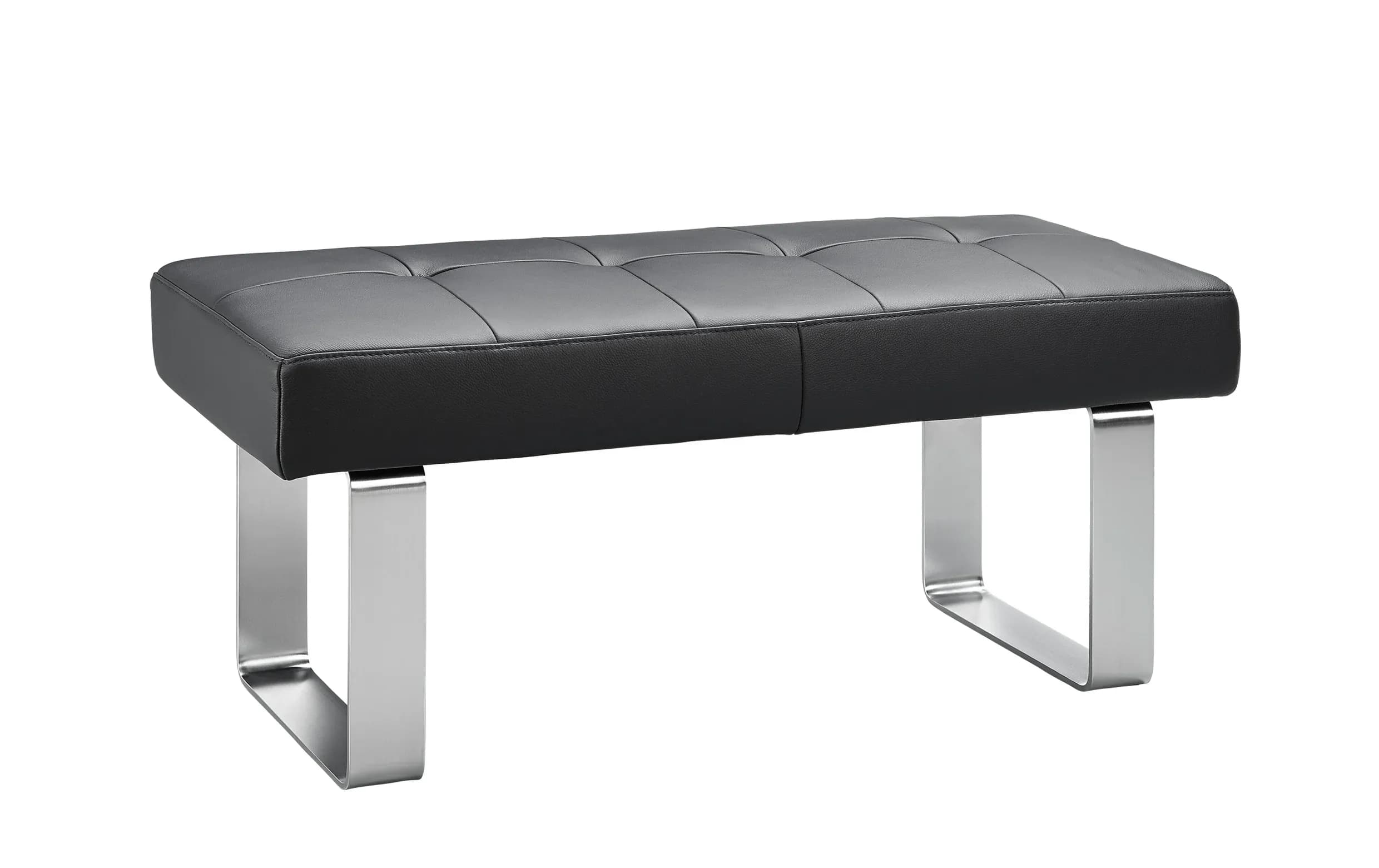Hockerbank EM 8310 - Leder, Dunkelbraun