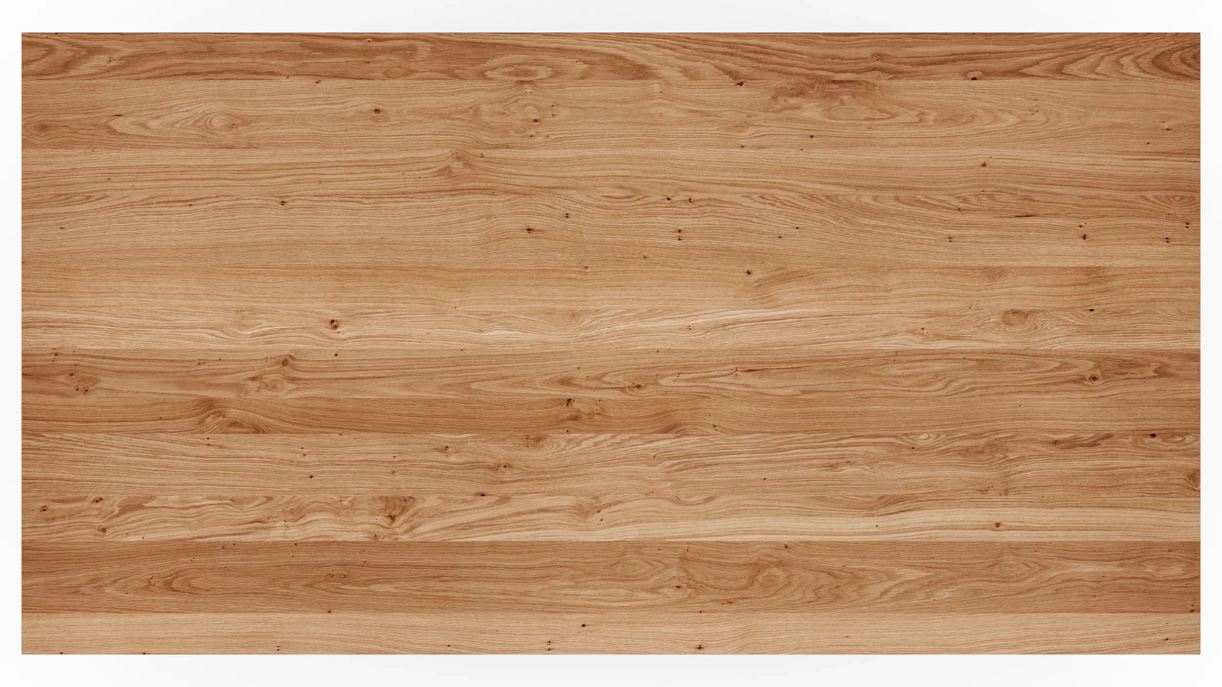 Esstisch Liora - ausziehbar, LB ca. 180x95 cm, Wildeiche massiv, natur geölt