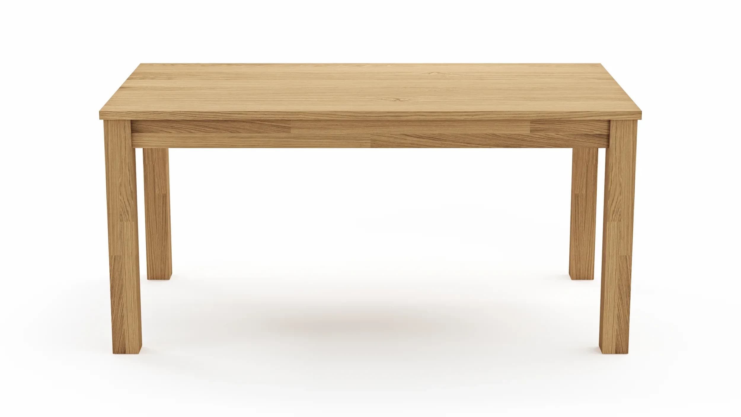 Esstisch Dinner - verlängerbar, LB ca. 160x90 cm, Wildeiche massiv