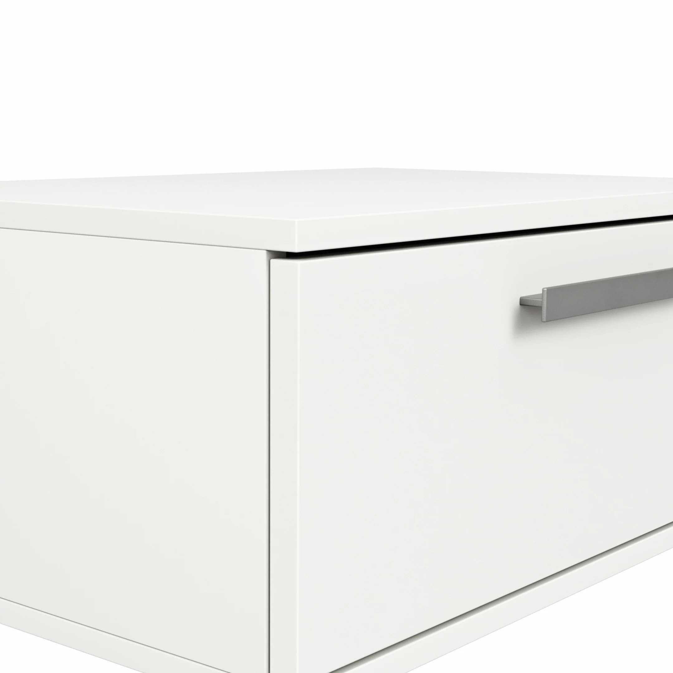 Hängeschrank Viana - Holzwerkstoff, Weiß