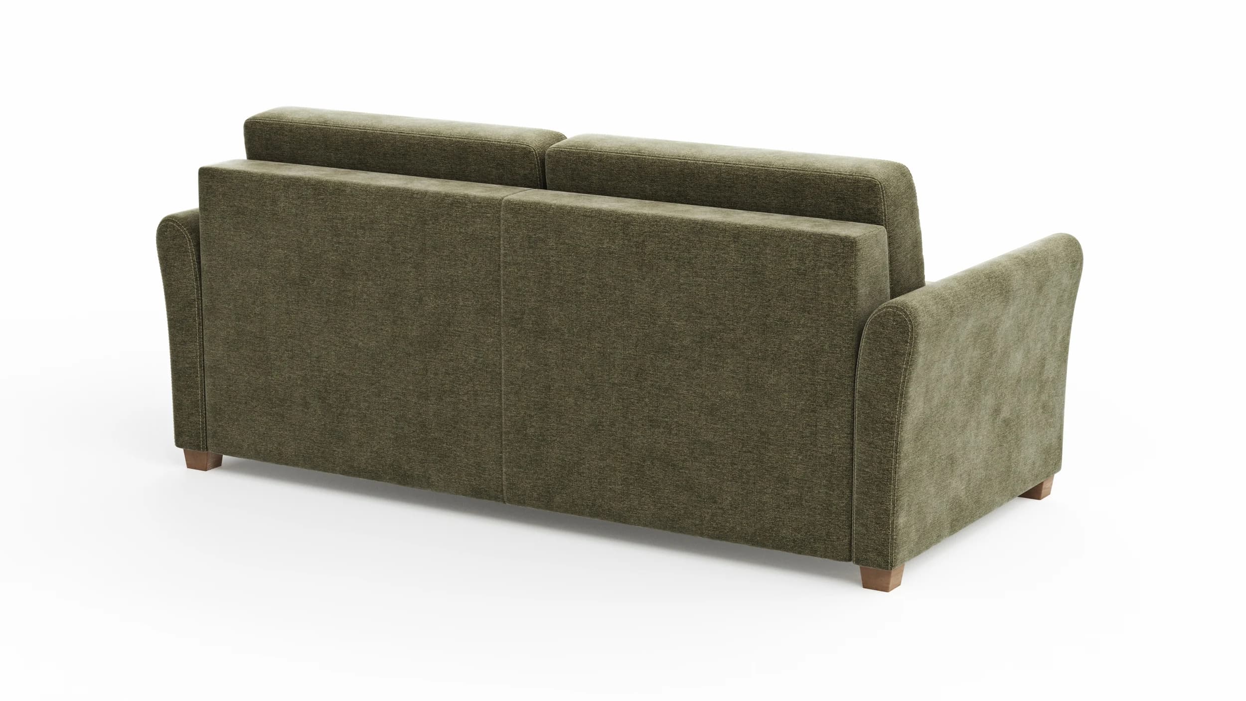 Sofa Lakeville 1 - 2-Sitzer inkl. Schlaffunktion, Stoff, Grün
