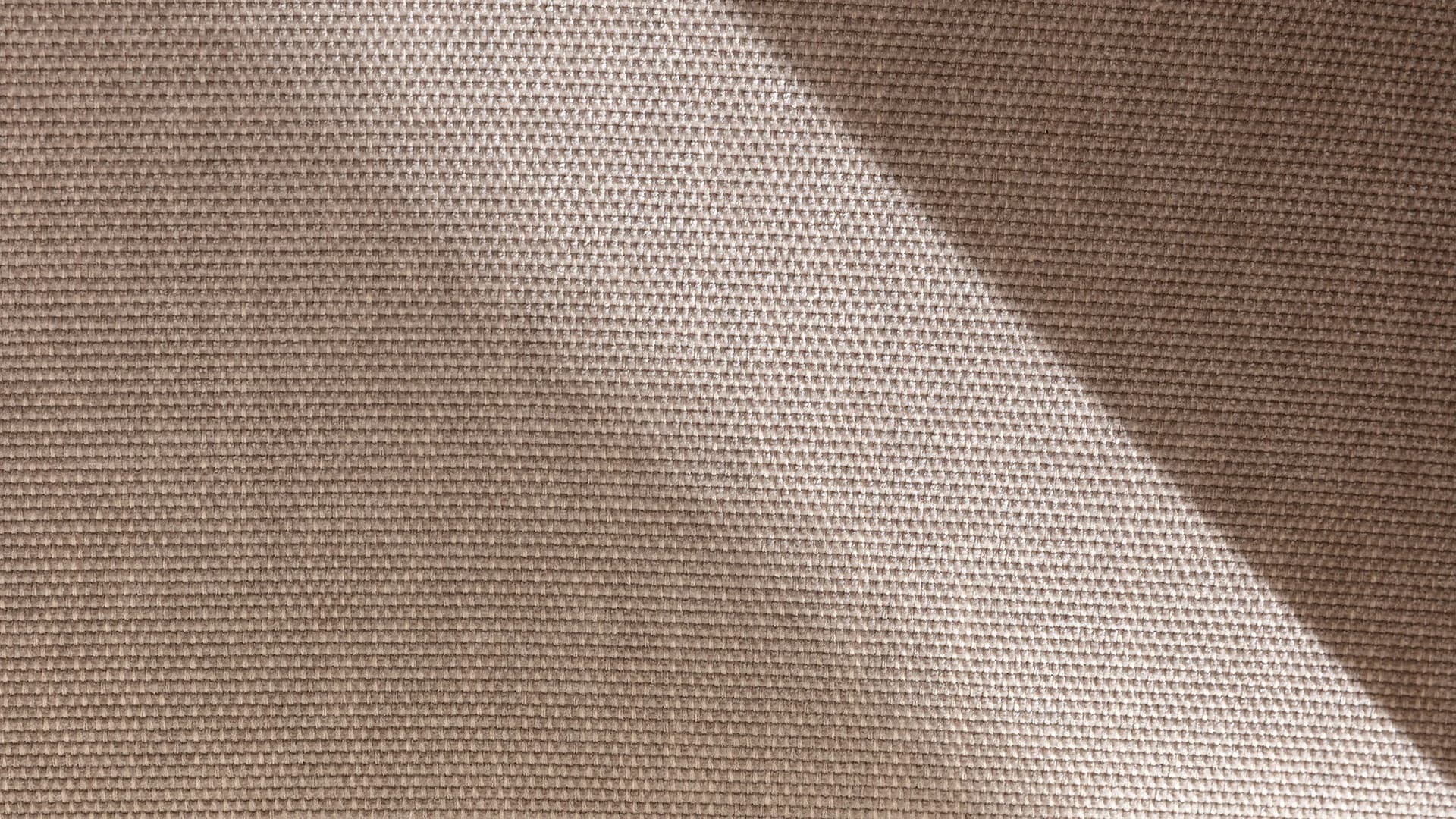 Ecksofa Tulsa KS - 2,5-Sitzer, Spitzecke und 1,5-Sitzer mit Anstellhocker aufklappbar rechts, inkl. Kopfstütze, AL verstellbar und Schlaffunktion, Stoff, Graubeige
