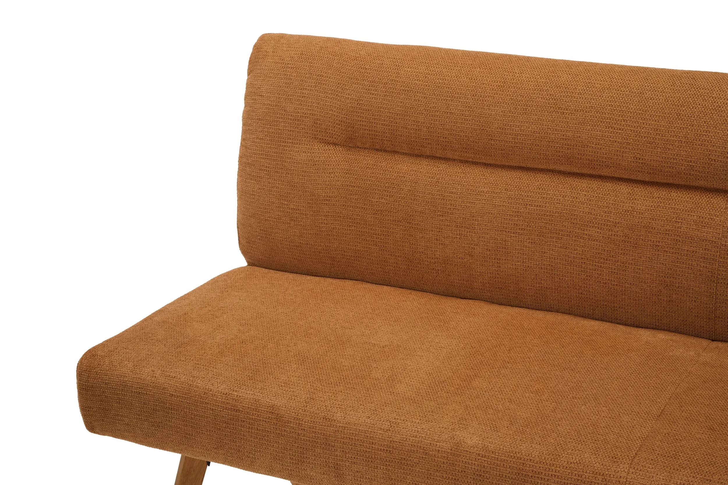 Polsterbank - Breite ca. 180 cm, Stoff, Cognac