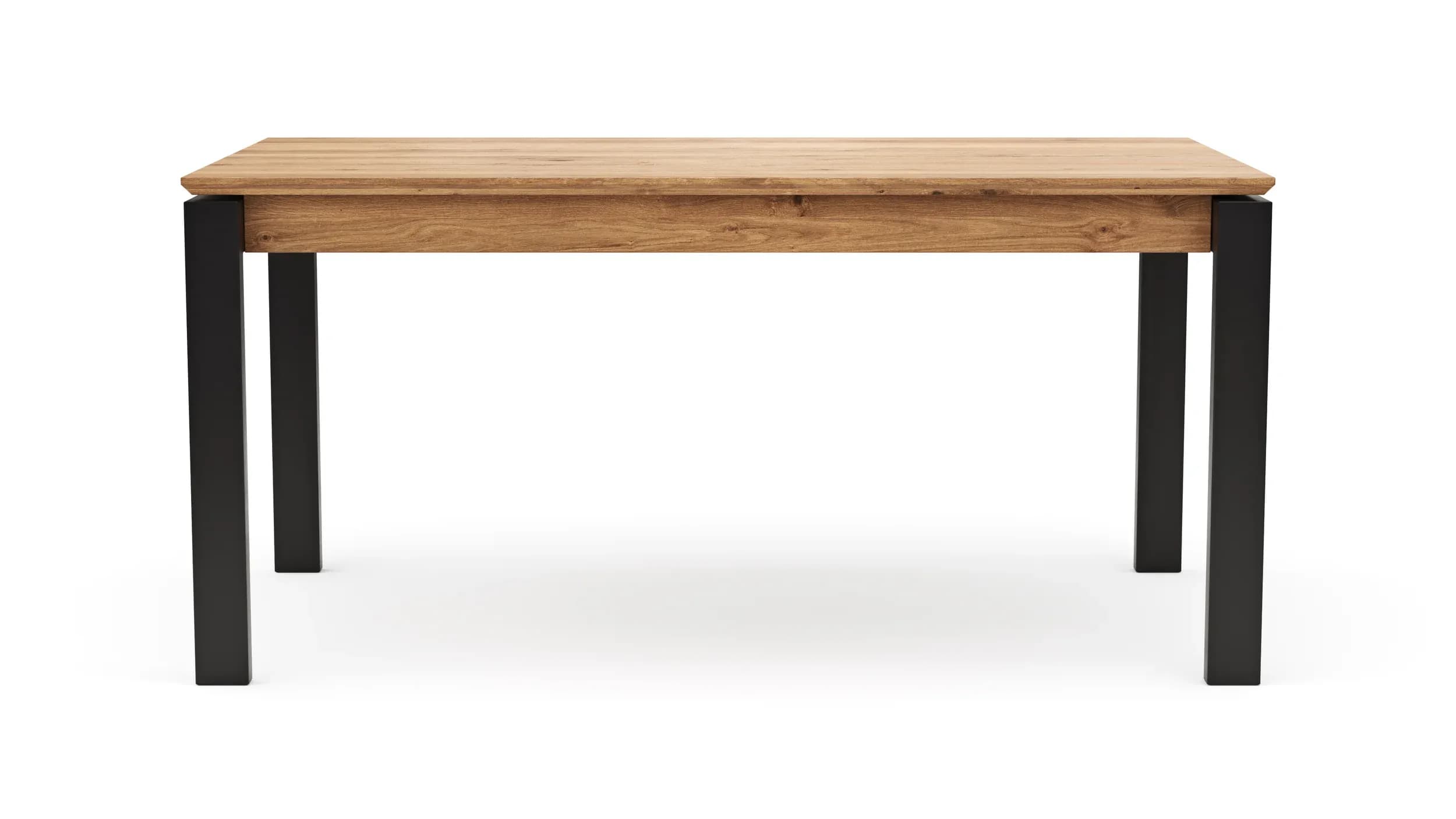 Esstisch Farmingdale - ausziehbar, LB ca. 160x90 cm, Eiche massiv, natur geölt