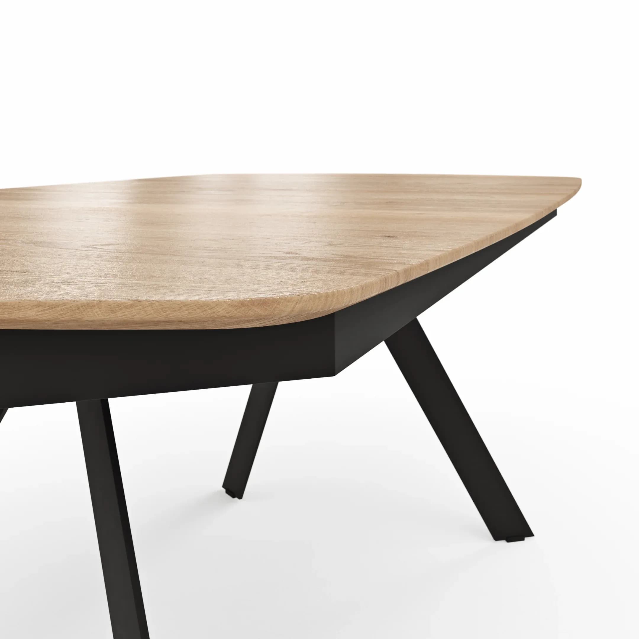 Esstisch Dinner - ausziehbar, LB ca. 180x100 cm, Eiche massiv